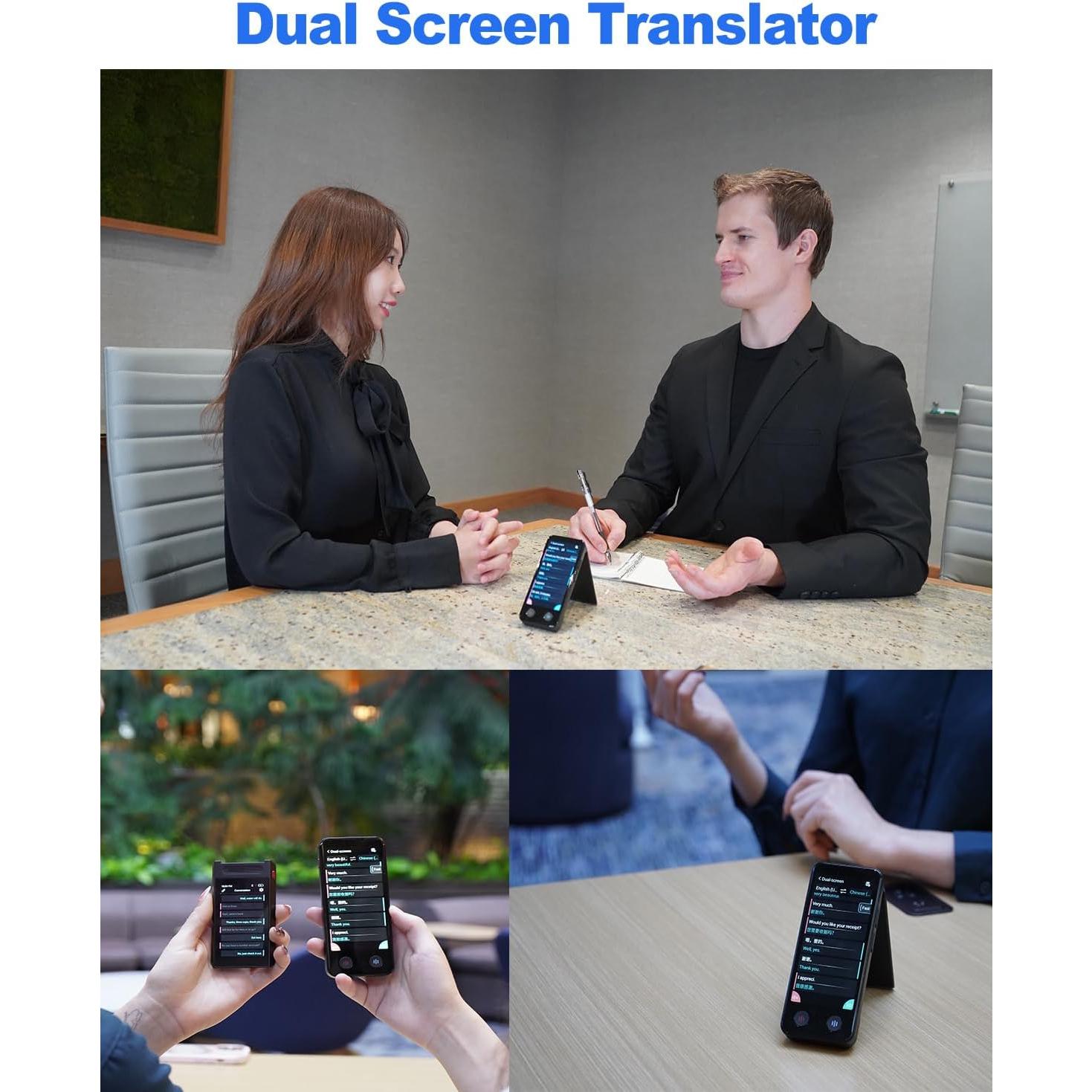 Traductor de Idiomas AI iTour D-Lite Pantalla Doble 139 Idiomas