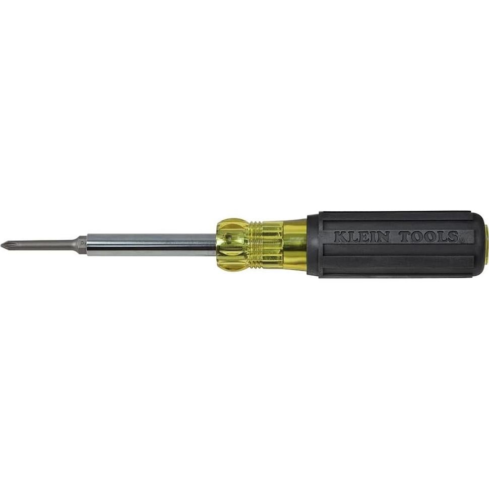 Paquete de destornillador Klein Tools 6 en 1 y ajustable 10-20 cm