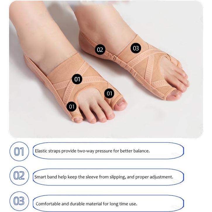 Corrector de Juanetes LAPLUIE Ajustable para Hombres y Mujeres