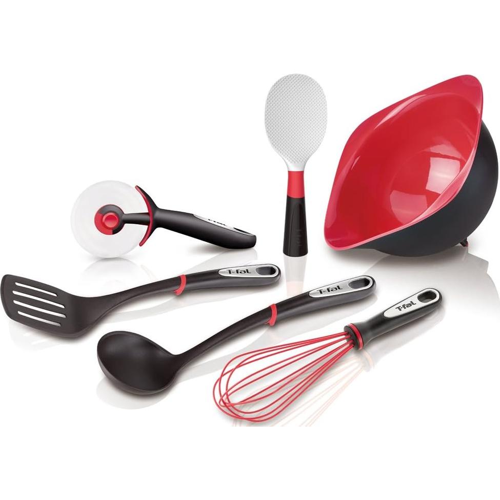 Espátula Larga Tefal Ingenio K21329 Nylon Acero Inoxidable