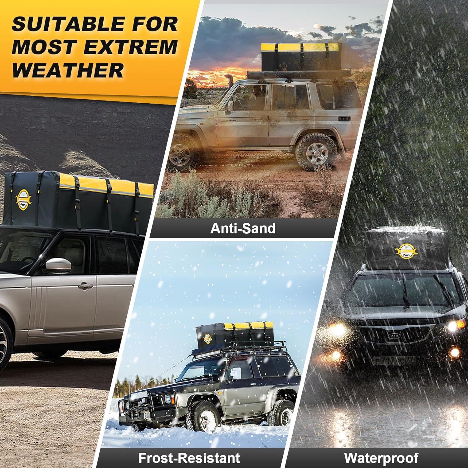 Transportador de Carga en Techo Sailnovo 20 Pies Cúbicos Impermeable