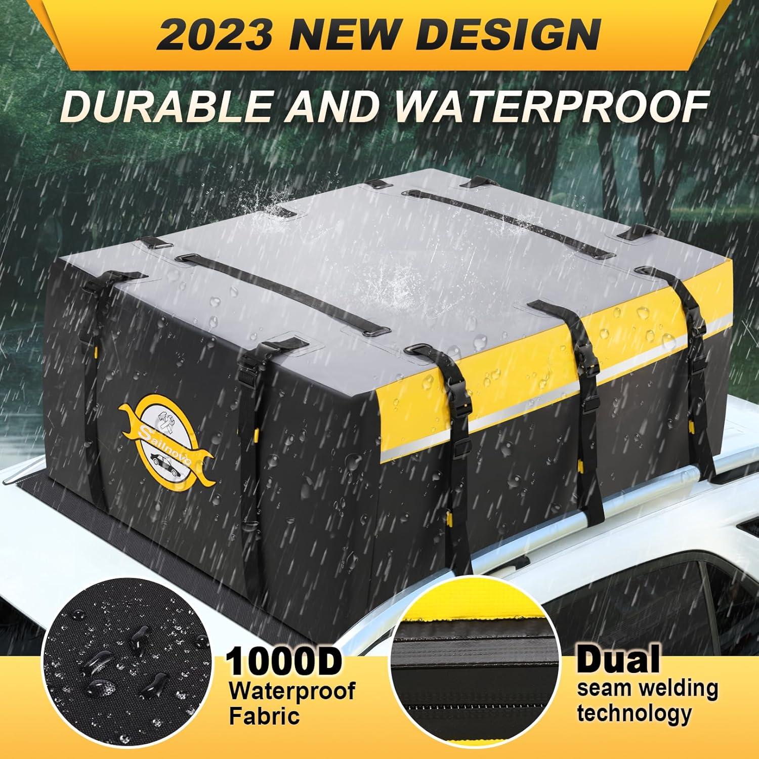 Transportador de Carga en Techo Sailnovo 20 Pies Cúbicos Impermeable