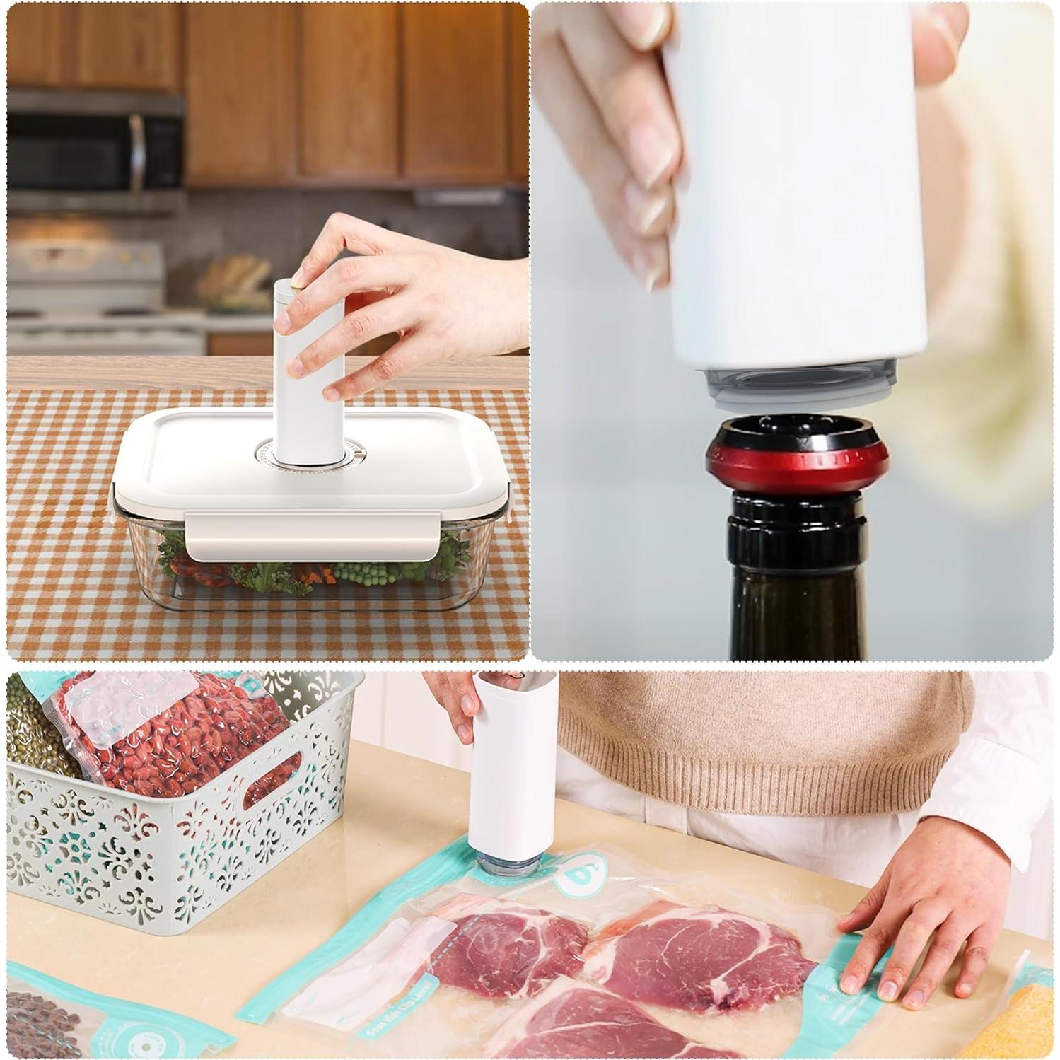 Sellador al Vacío Eléctrico CABIBOX MW-01 Portátil 200g