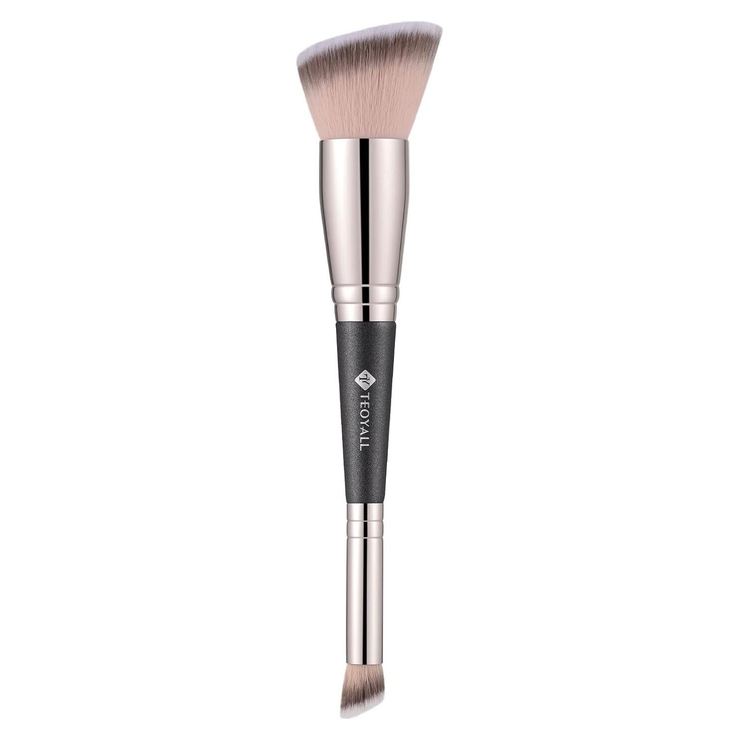 Pincel Corrector de Ojos Doble Punta TEOYALL - Fibras Sintéticas