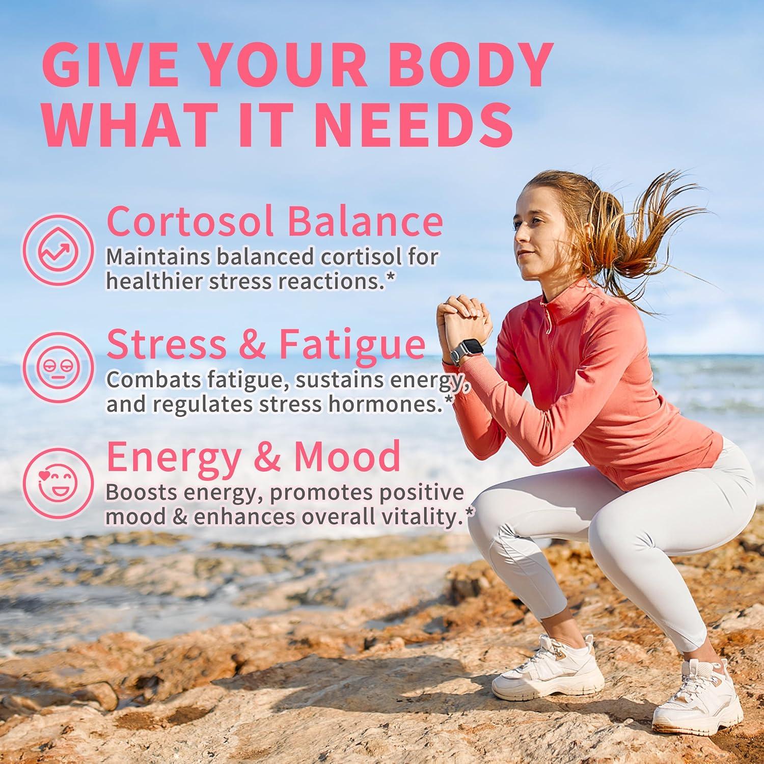 Gomitas de Cortisol HUDETEX para Mujeres 60 Unidades Sabor Manzana