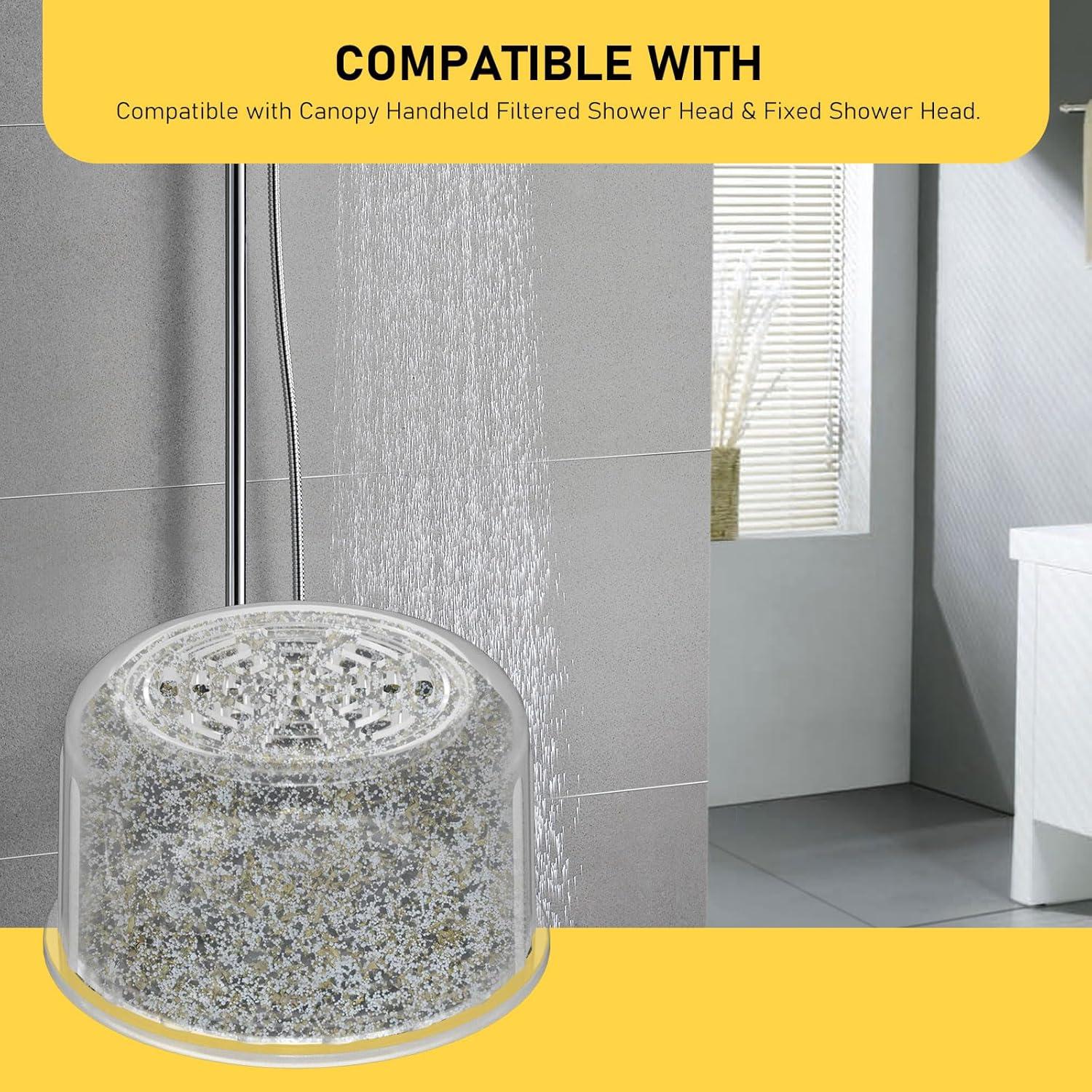 Cartucho Filtro de Ducha Zomixzo SH-2 - 2 Paquetes Agua Dura