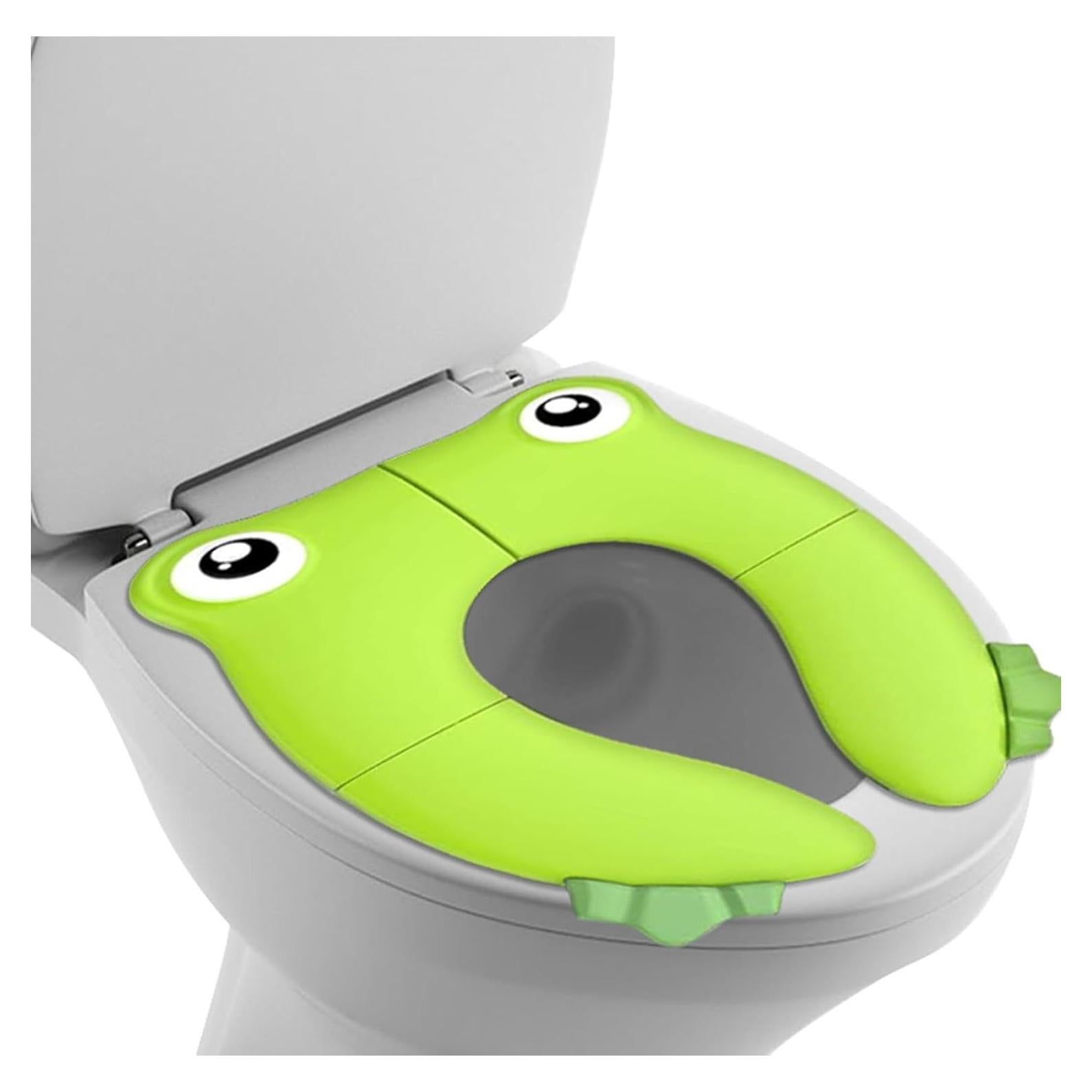 Asiento de Entrenamiento para Baño Homeify Verde con Gráfico Dino