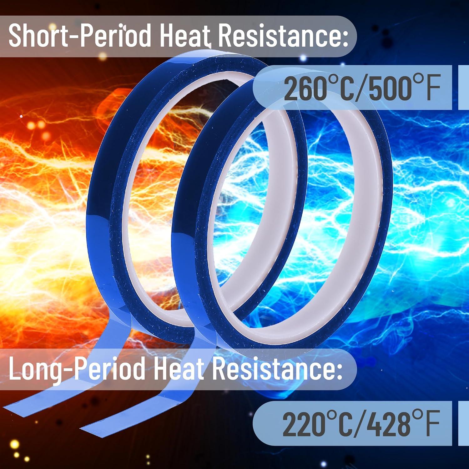 Cinta Térmica Mr. Pen 10mm x 33m - 2 Rollos Azul