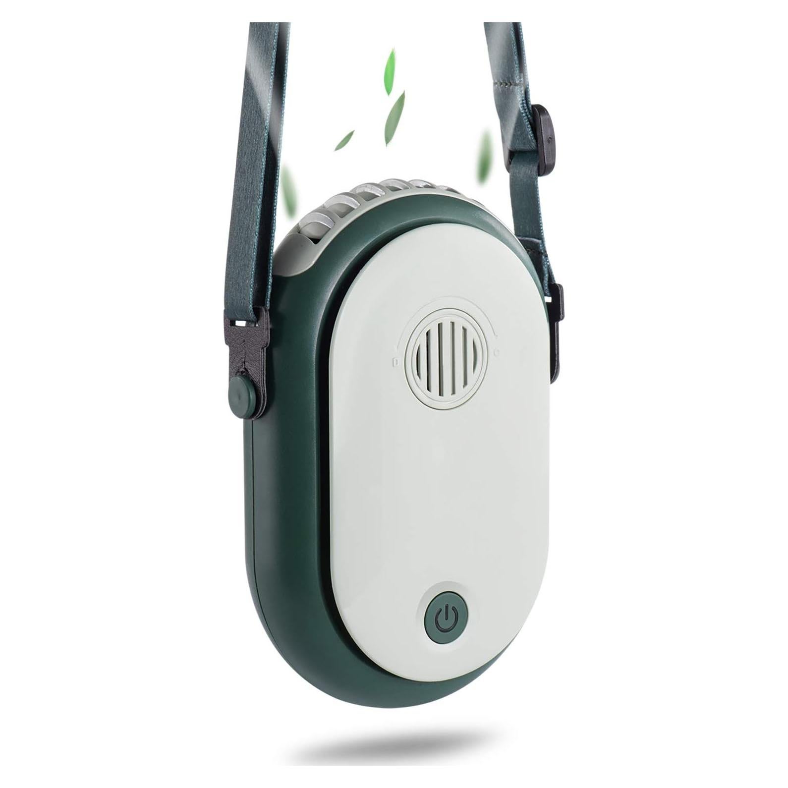 Ventilador Personal Colgante RUINUOKAI M3 3 Velocidades Verde