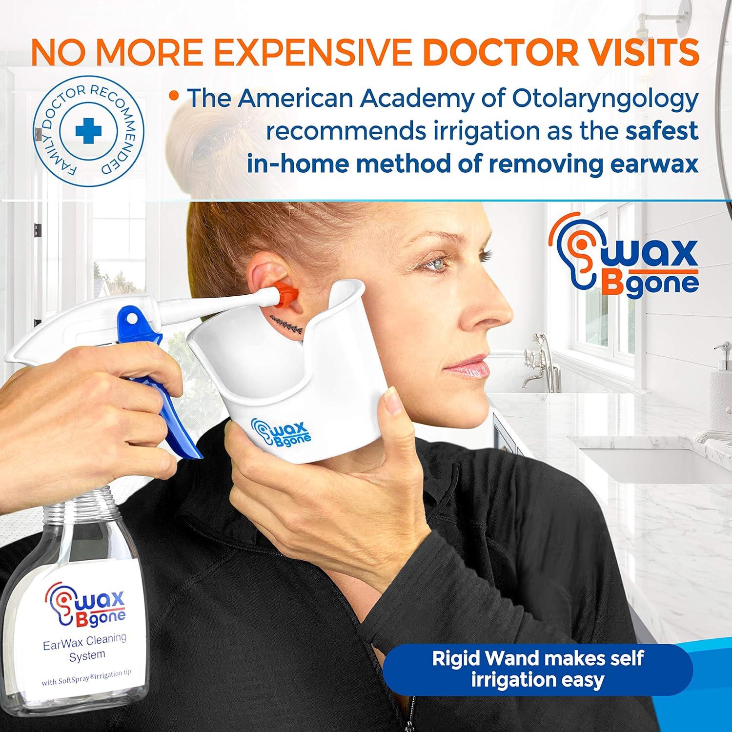 Kit de Limpieza de Oídos WaxBgone con 10 Puntas Reutilizables