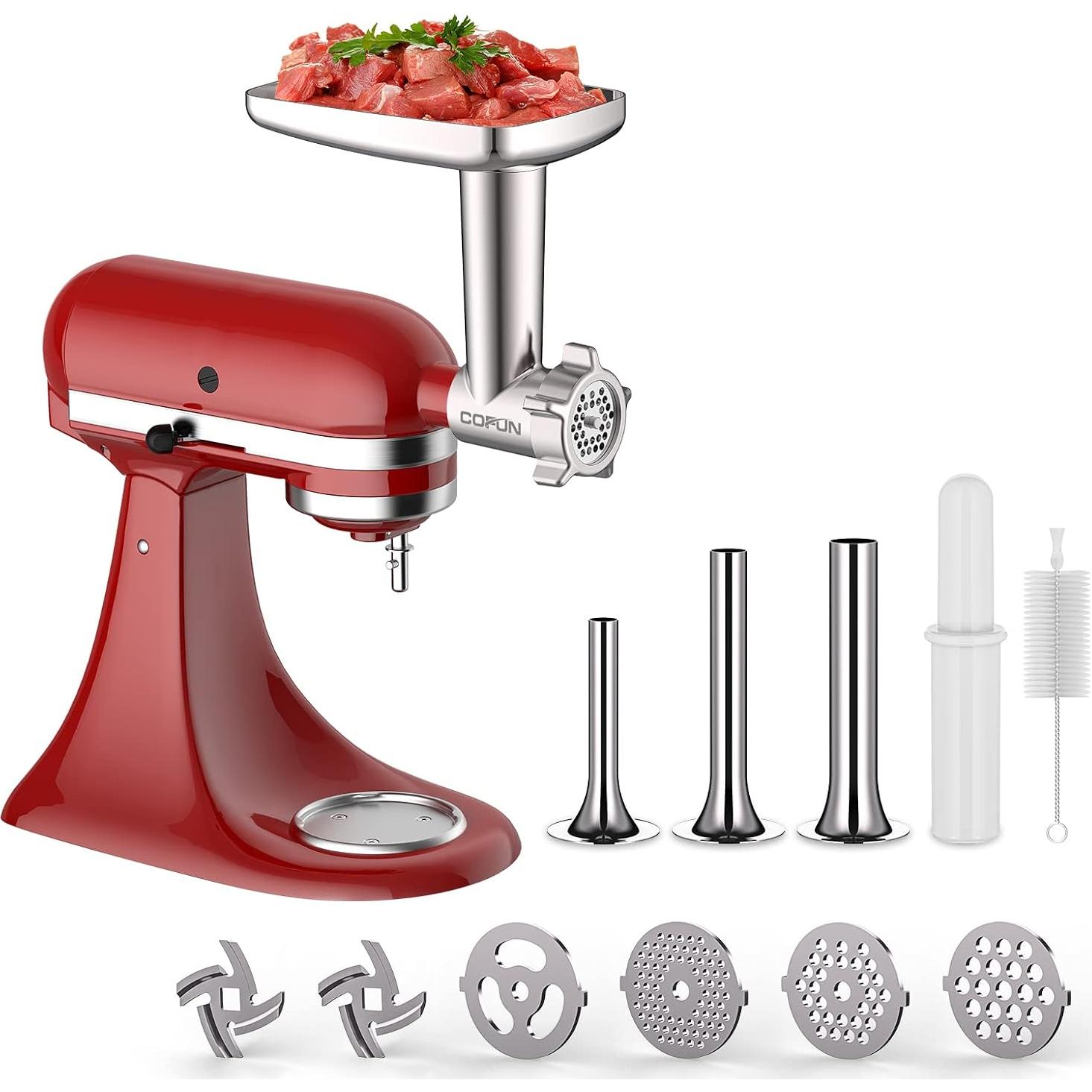 Accesorio Picadora de Carne Cofun para Mezclador KitchenAid