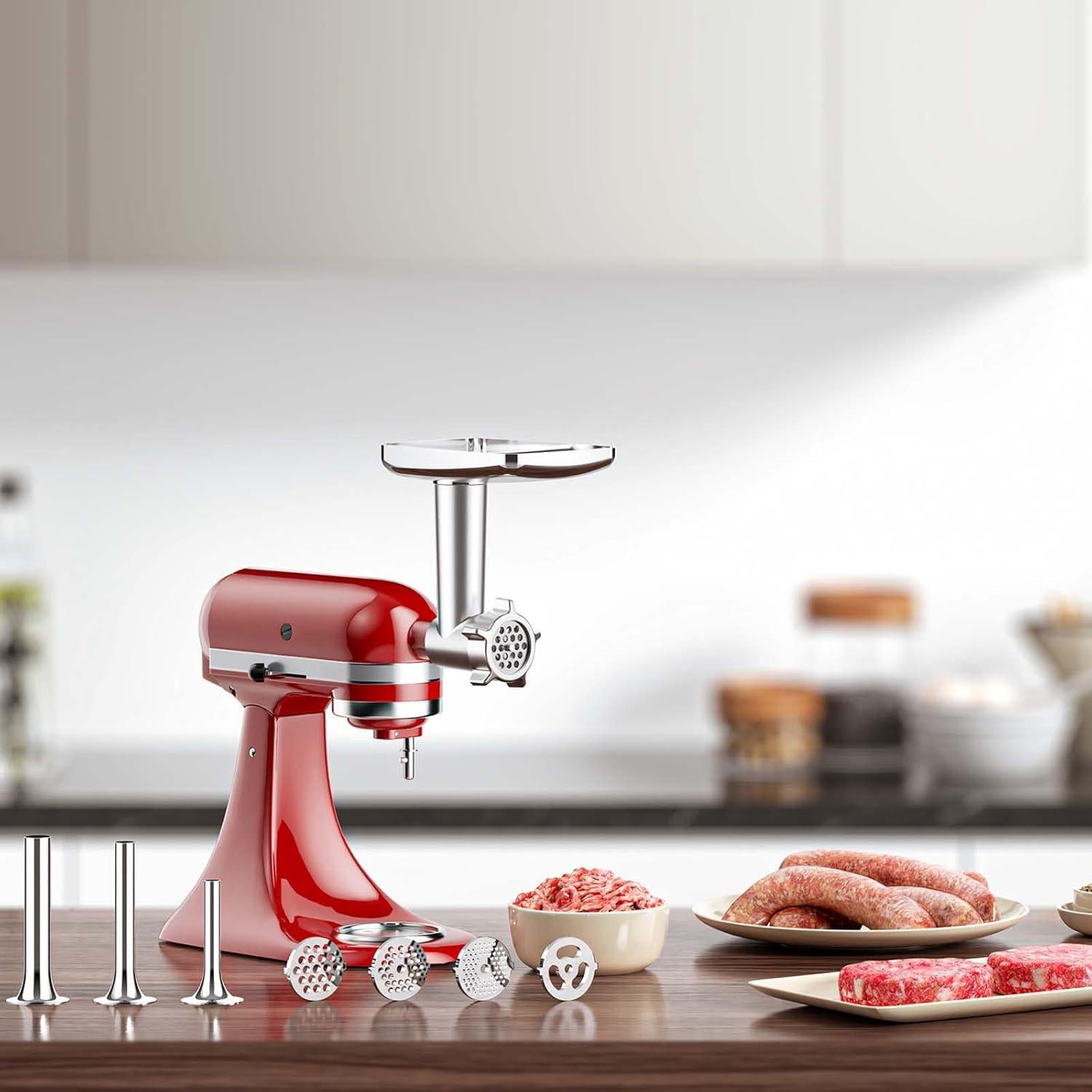 Accesorio Picadora de Carne Cofun para Mezclador KitchenAid