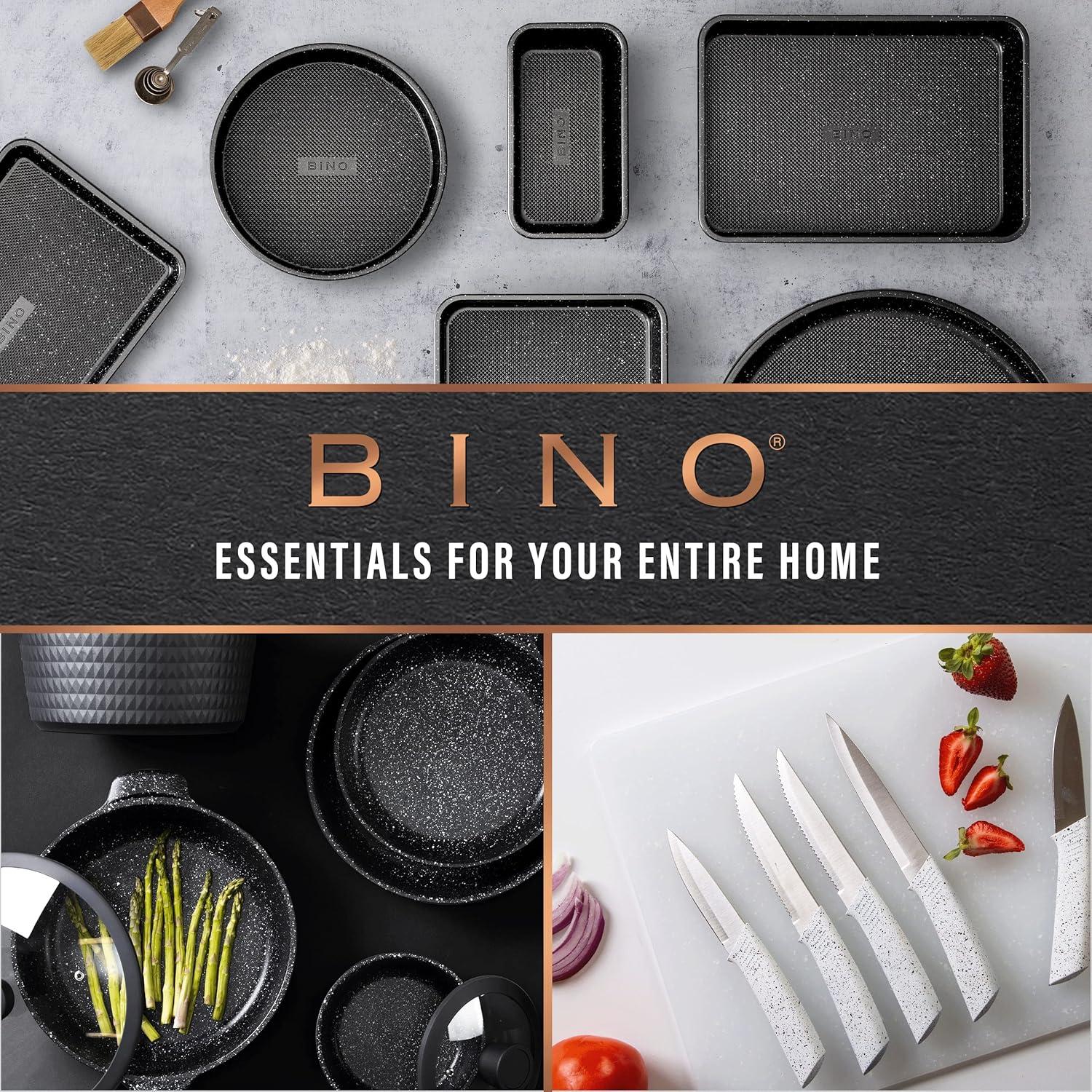 Juego de Batidores de Huevos BINO 2 Piezas 25.4 cm Acero Inoxidable