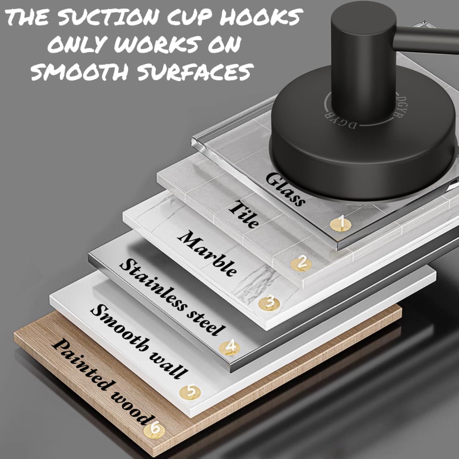 Soporte de Papel Higiénico DGYB con Ventosa - Acero Inoxidable 14.7 cm