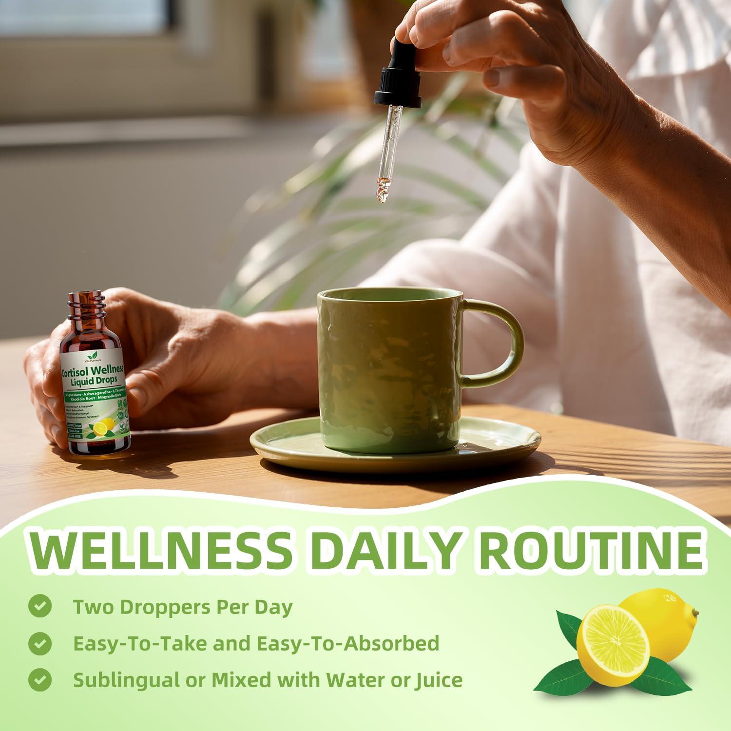 Suplemento Líquido de Cortisol Vita PLynxera 60ml - Detox 17-en-1