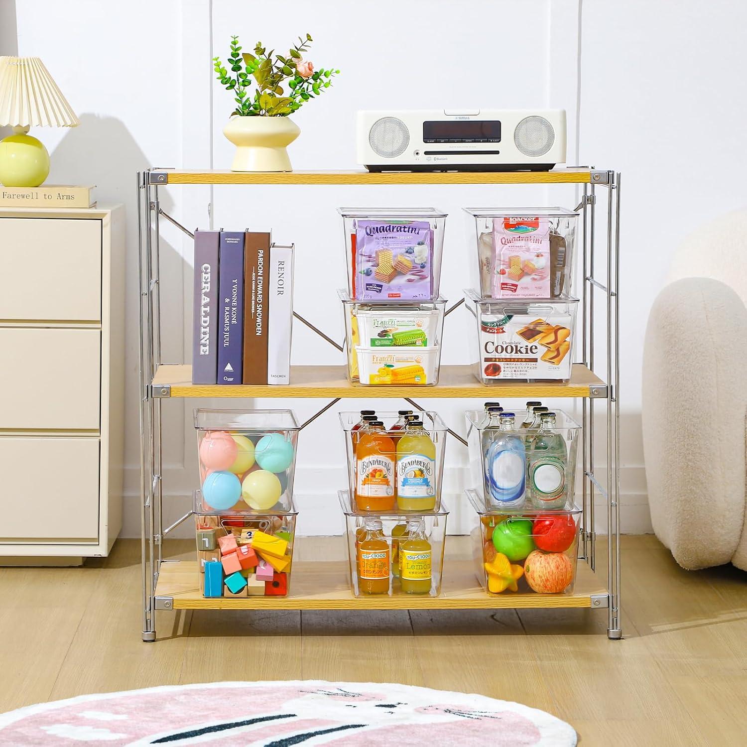 Paquete de 6 Contenedores de Almacenamiento Freebat 6.6L