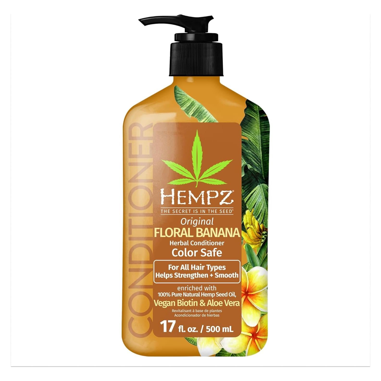 Acondicionador Biotina Hempz 502 ml - Hidratante y Suavizante