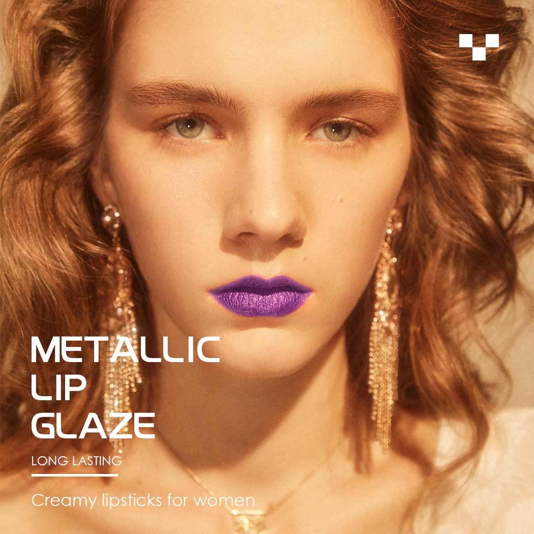 Pintalabios Mate Kilshye A- Púrpura 3 18g Larga Duración