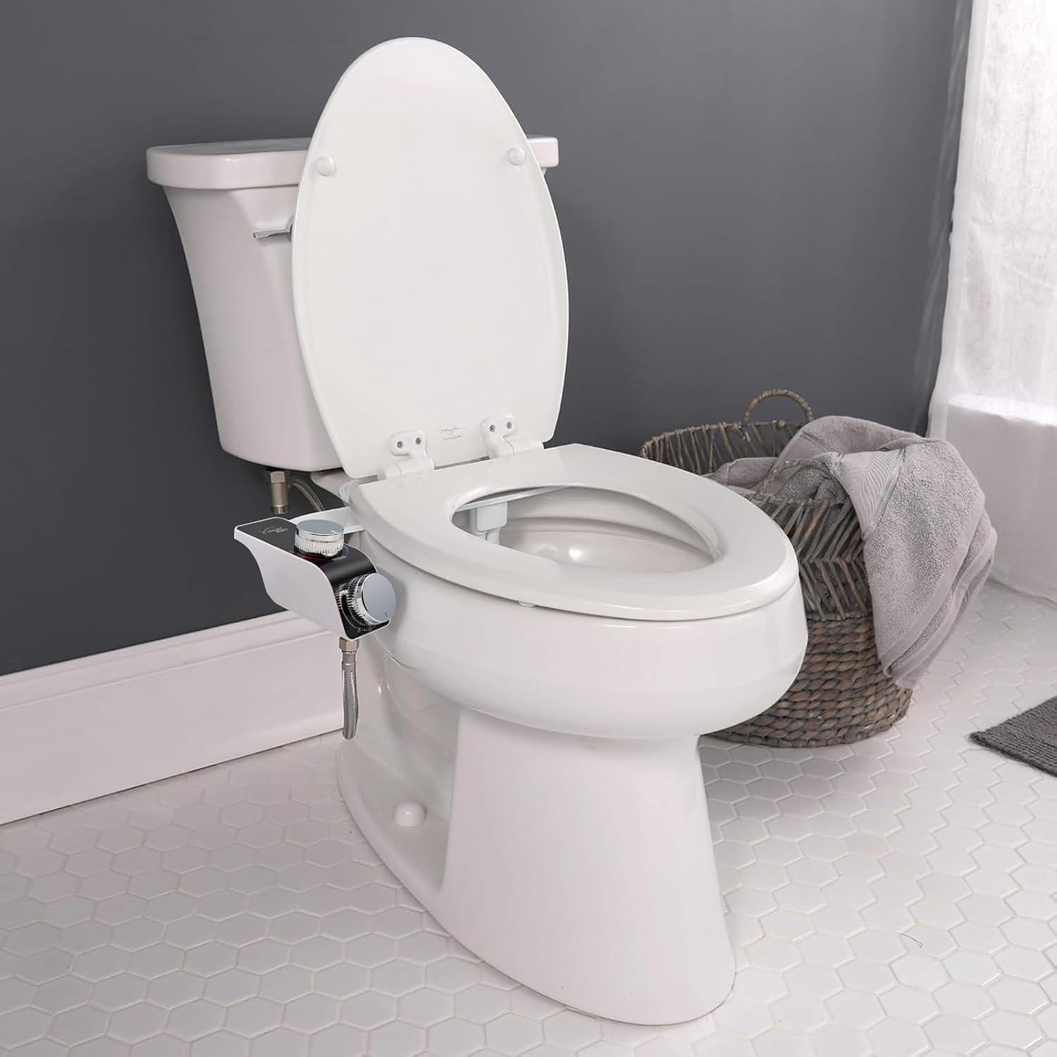 Accesorio de Bidet Terids ZYP01015 Frío y Caliente con Doble Boquilla