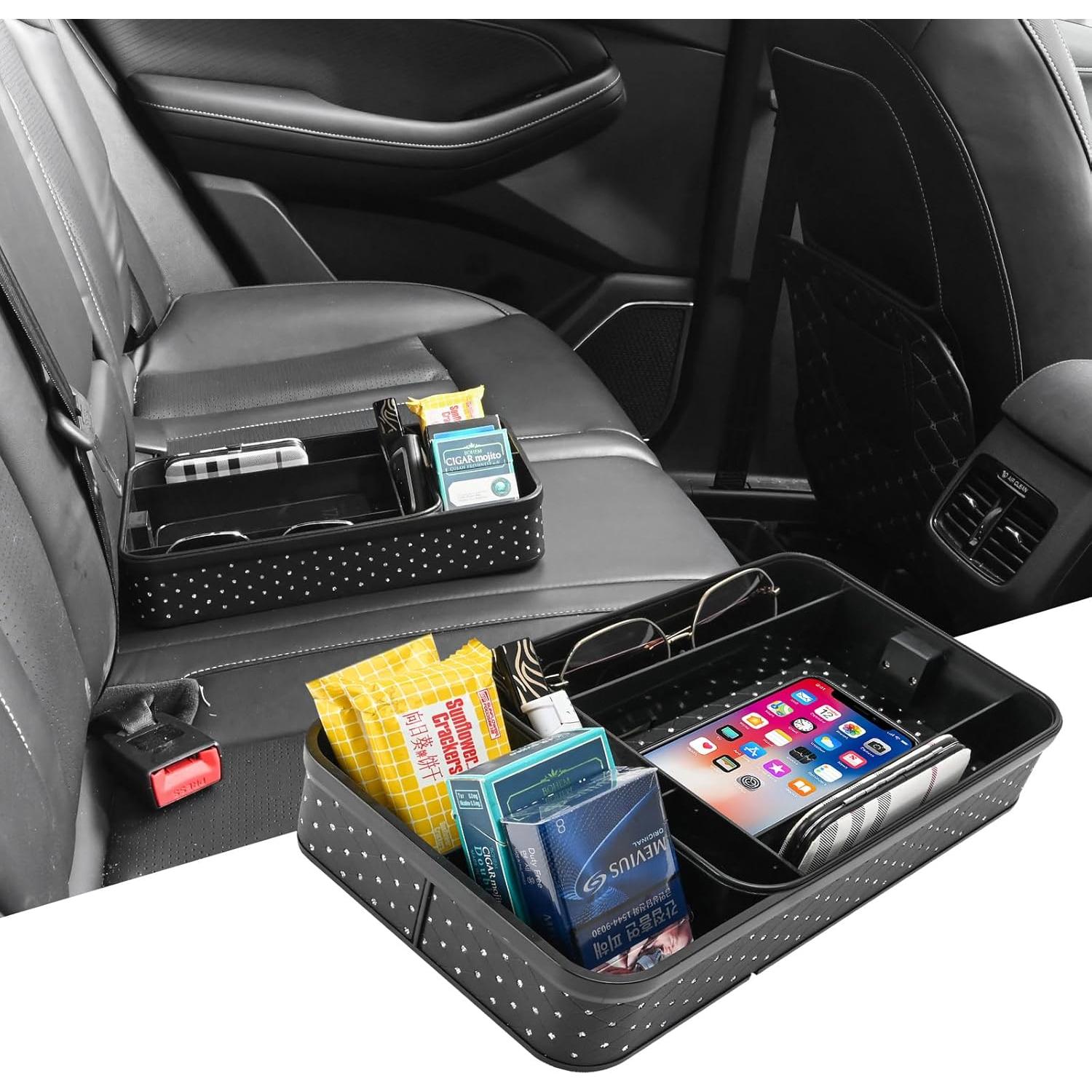 Organizador de Consola para Automóvil Keketuohai Bling 2025