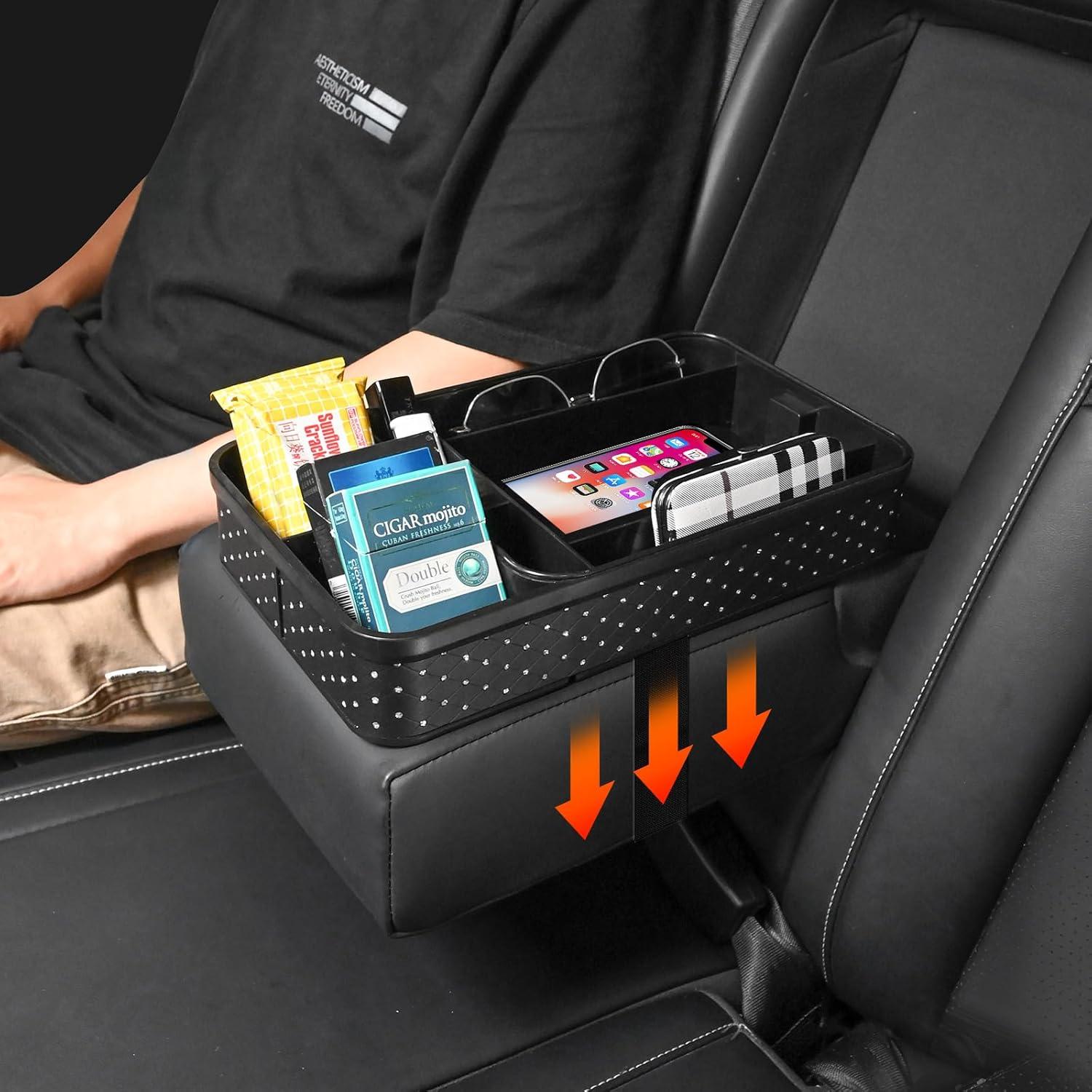 Organizador de Consola para Automóvil Keketuohai Bling 2025