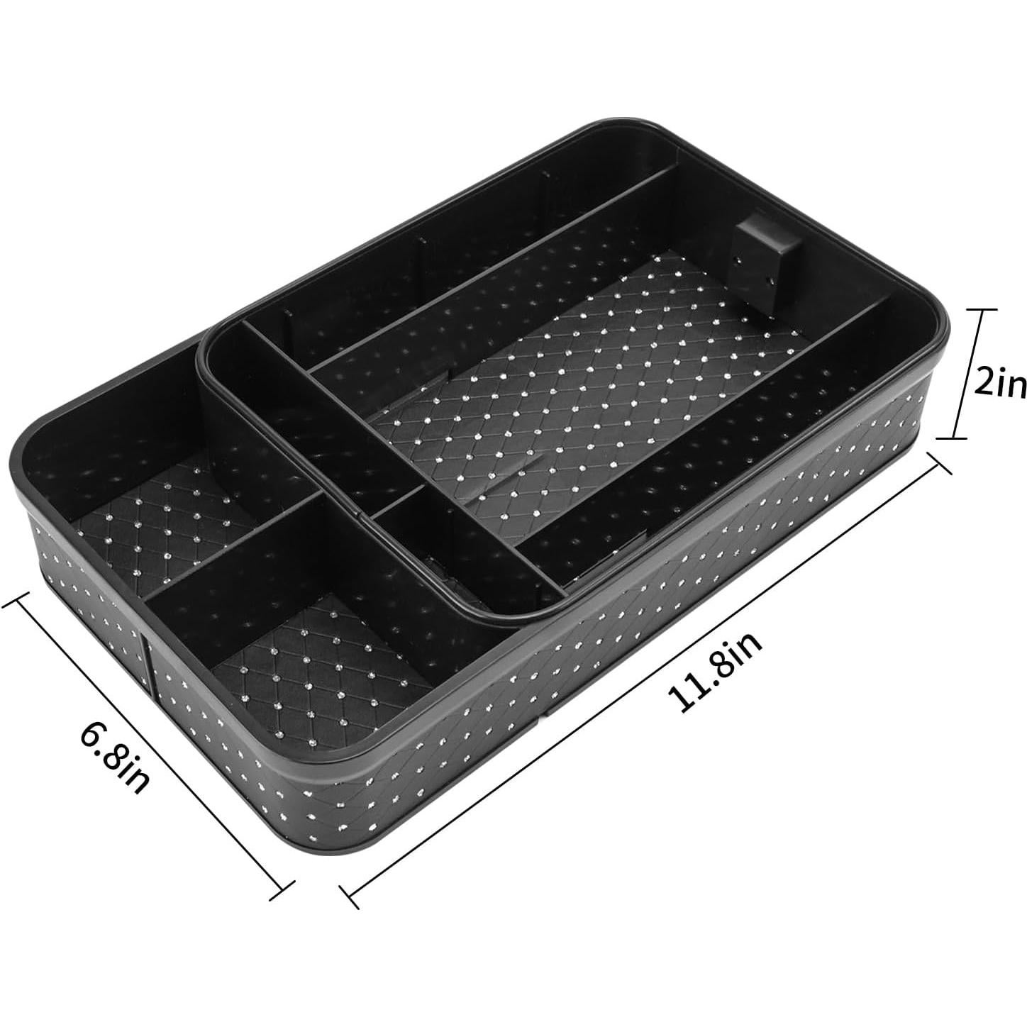 Organizador de Consola para Automóvil Keketuohai Bling 2025