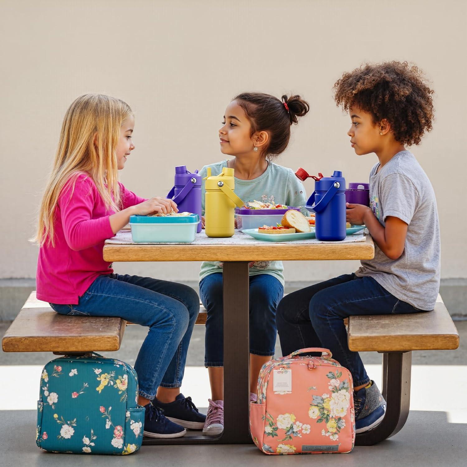 Botella de Agua Aislada ENCOOL 0.35L Azul Acuamarina