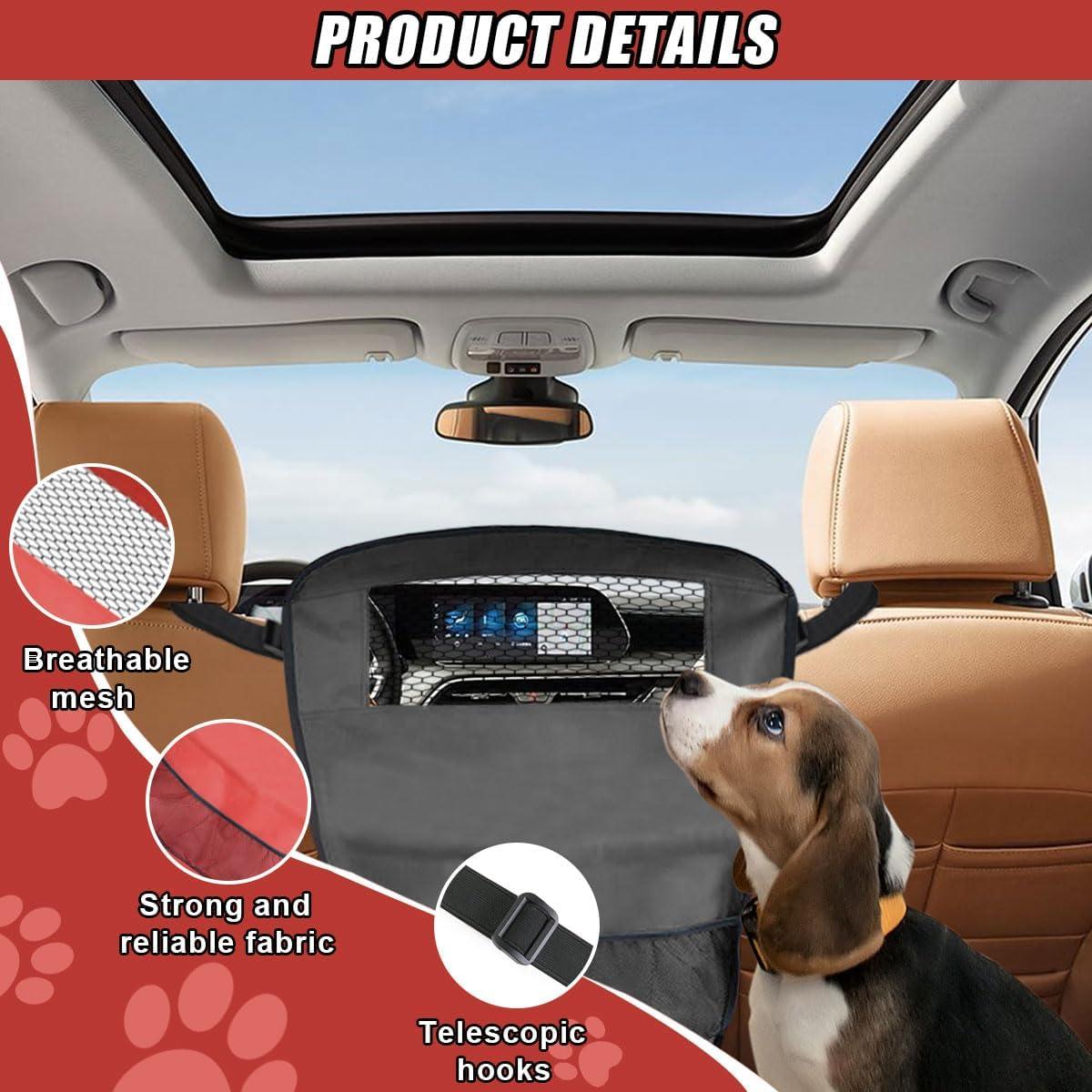 Barrera para Mascotas DUSCOKE Asiento Trasero Auto 70x45cm