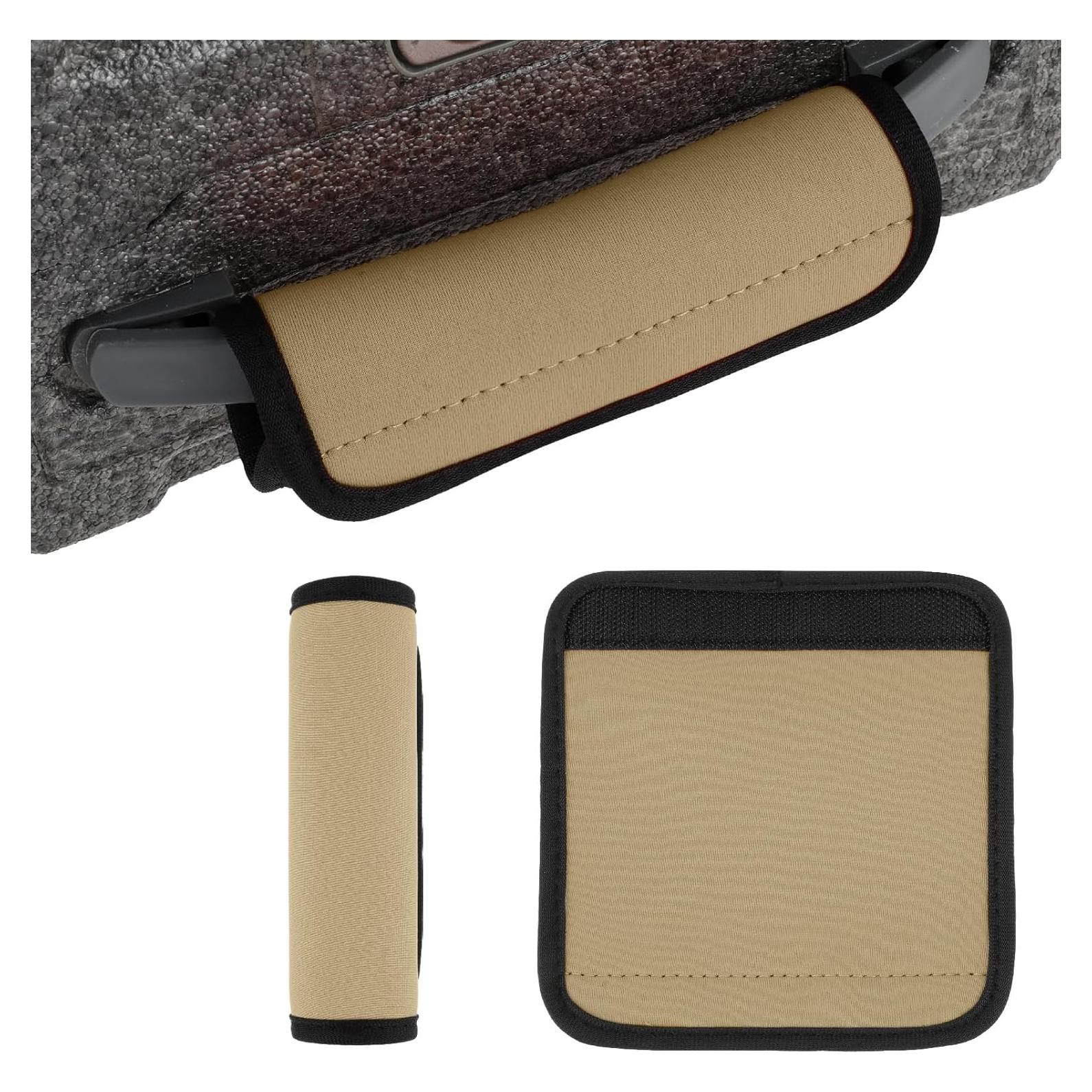 2 Envolturas para Mangos de Equipaje Yolev Caqui Oscuro