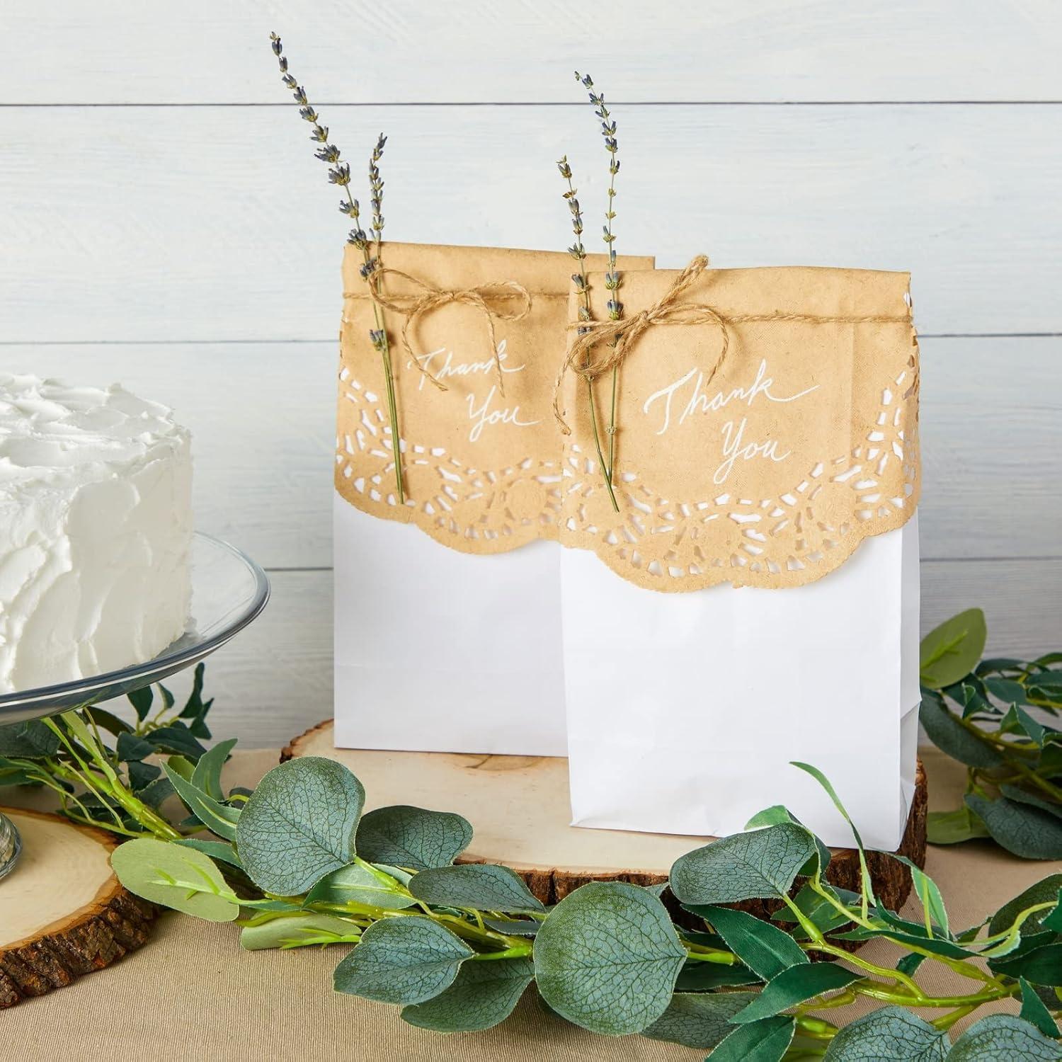 Doilies de Papel Kraft Juvale 9" Redondos - 250 Piezas