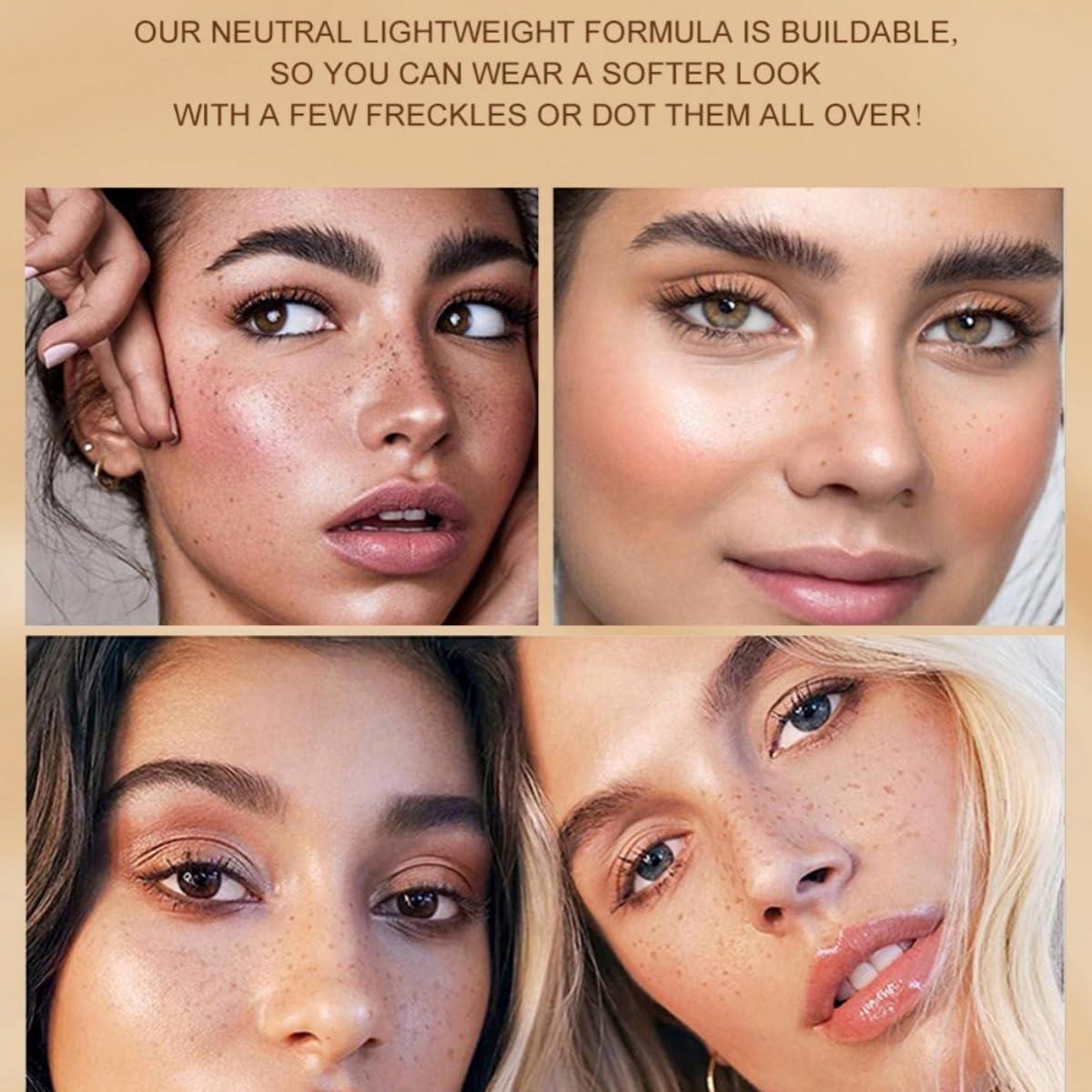 Set de Bolígrafos de Pecas Falsas 4 Colores - Impermeables