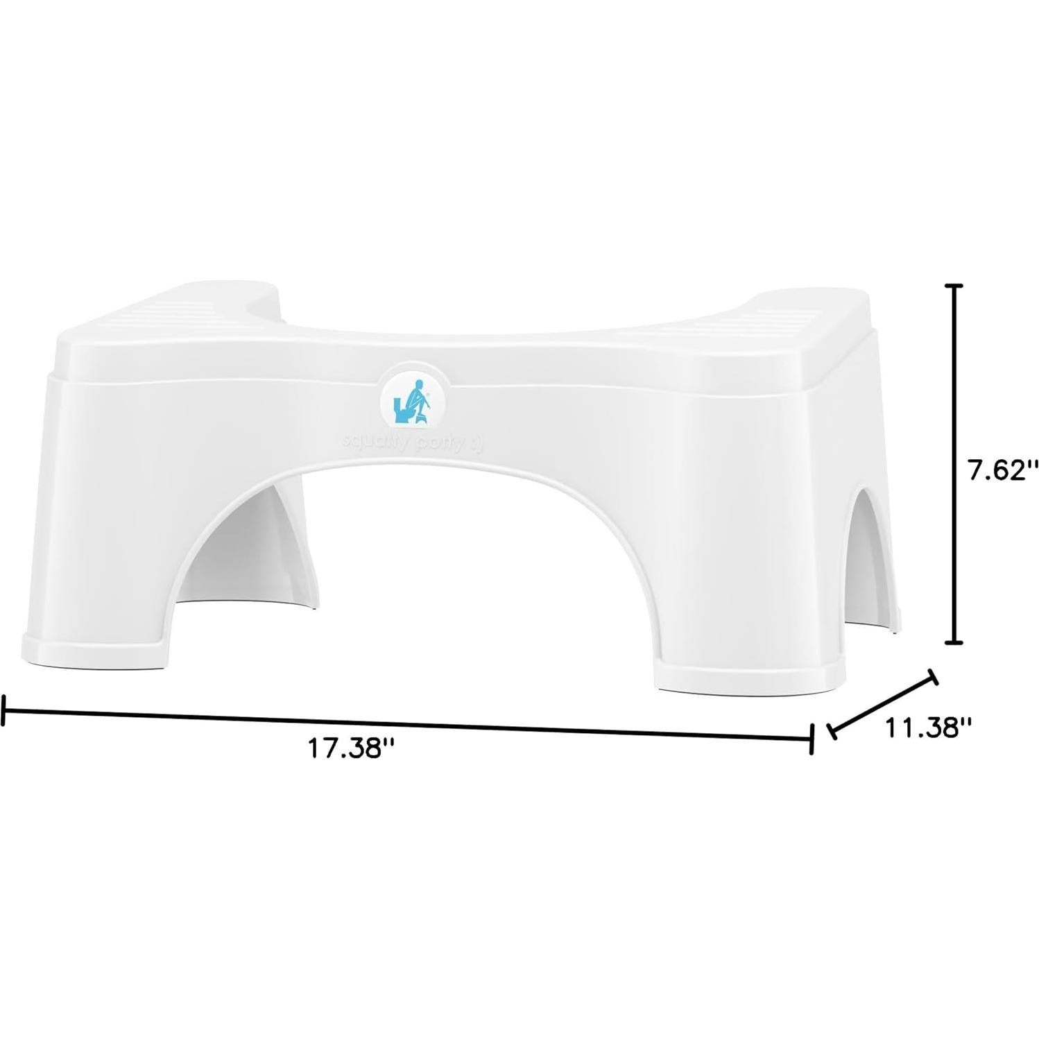 Escalón de Baño Squatty Potty 2.0 Base Blanco 17.78 cm