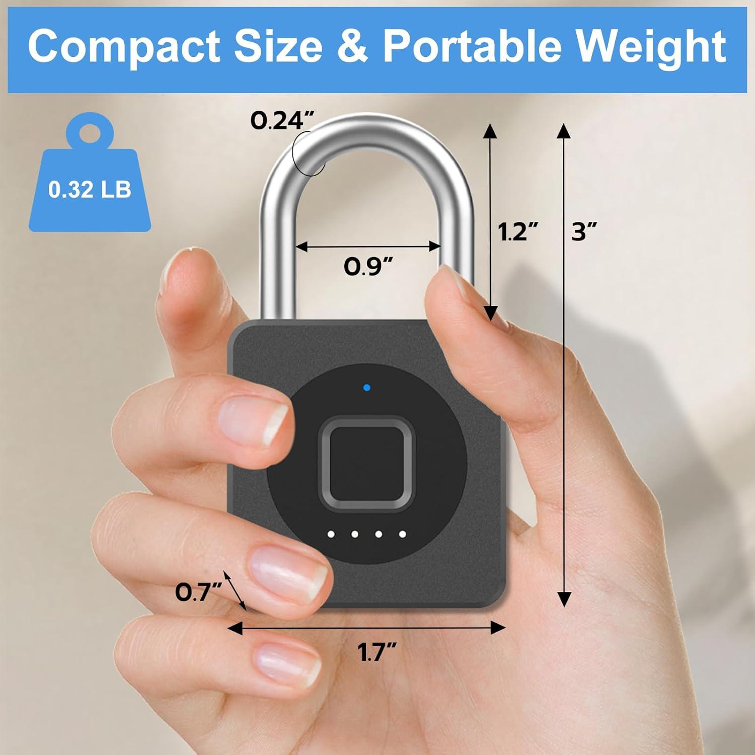 Candado Biométrico eLinkSmart para Gimnasio y Taquillas