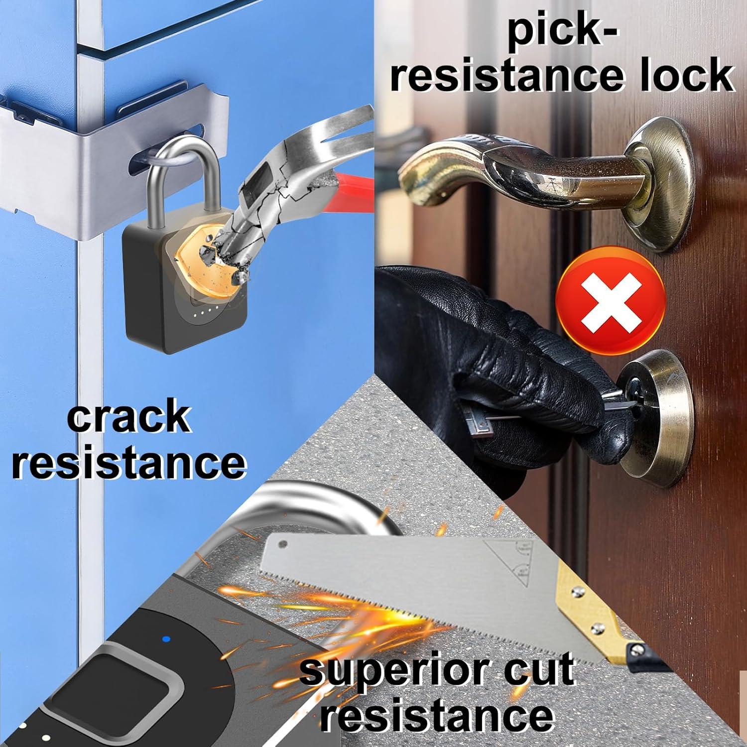 Candado Biométrico eLinkSmart para Gimnasio y Taquillas