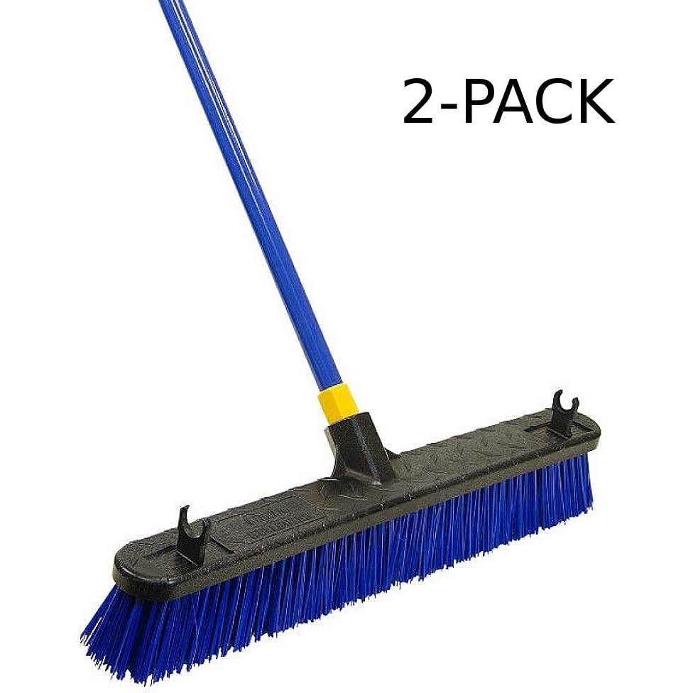 Escoba de Empuje Quickie 5992 para Superficies Rugosas - 2 Unidades