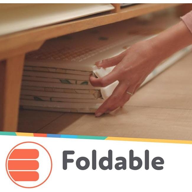 Alfombra de Juego Reversible Nuby Estrellas y Cielo 196x147cm