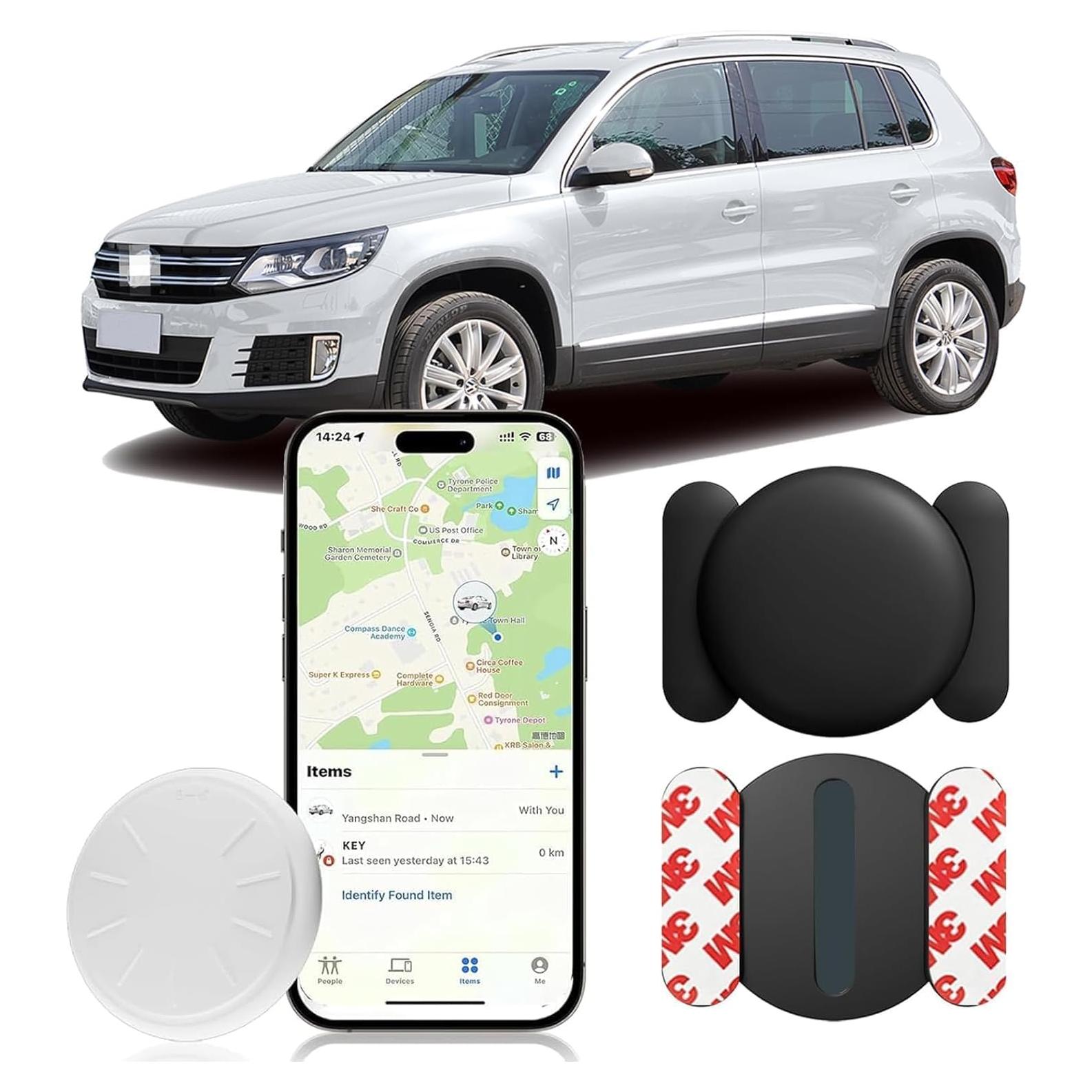 Rastreador GPS para Vehículos Dahetag - Sin Suscripción, Negro