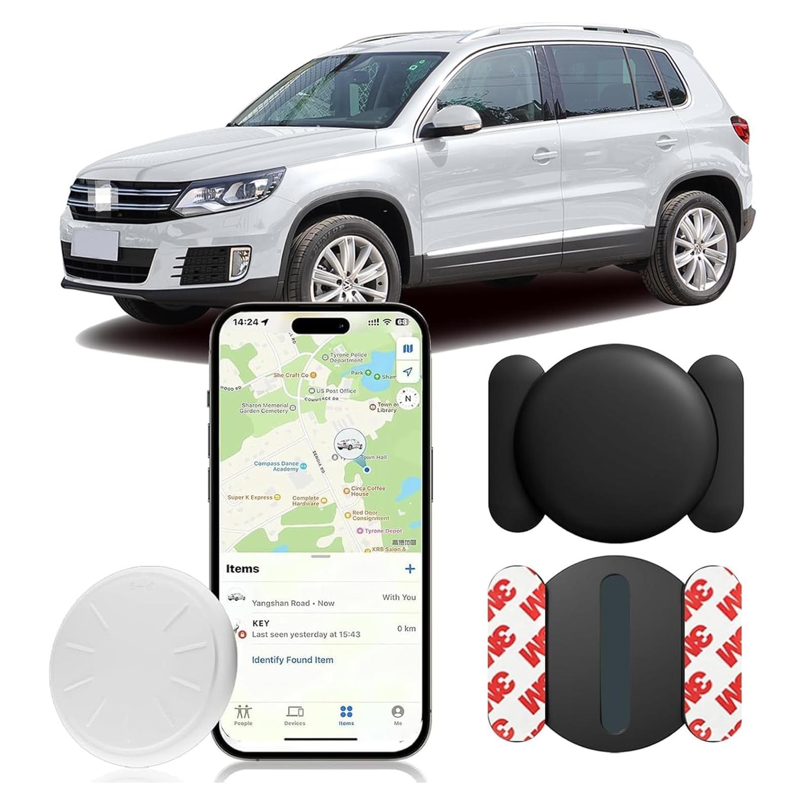 Rastreador GPS para Coche Dahetag con Funda Magnética Impermeable