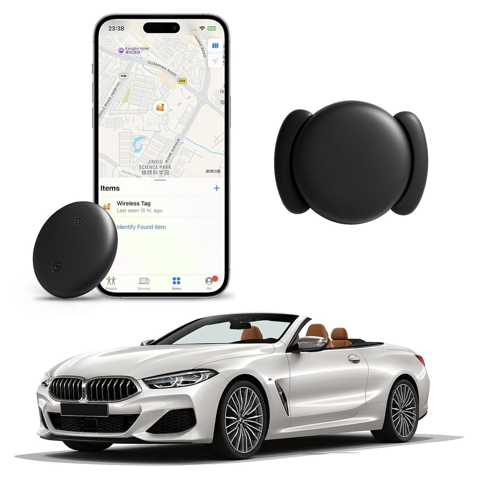 Mini Rastreador GPS Wuaerdy para Vehículos iOS, Localizador Magnético