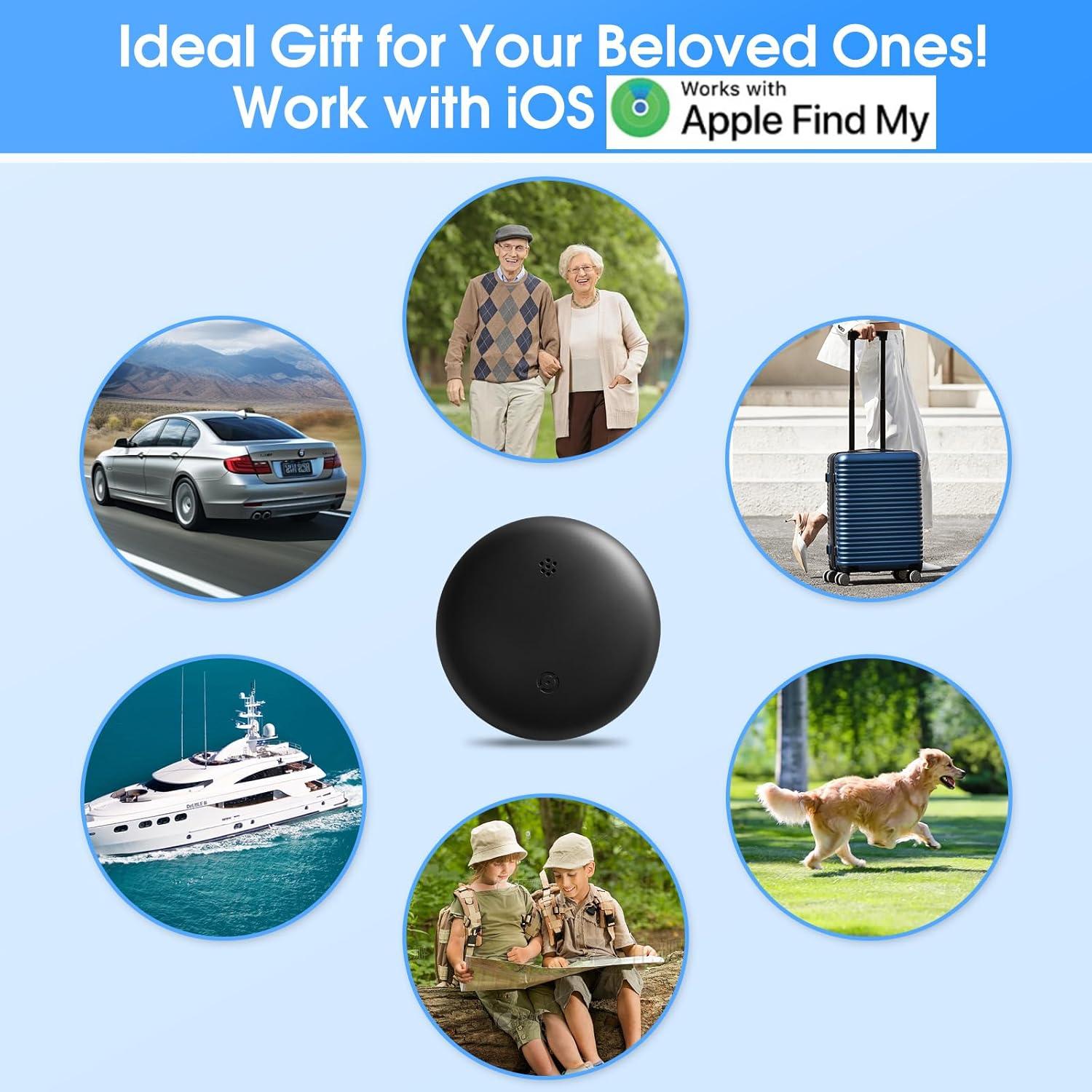 Mini Rastreador GPS Wuaerdy para Vehículos iOS, Localizador Magnético