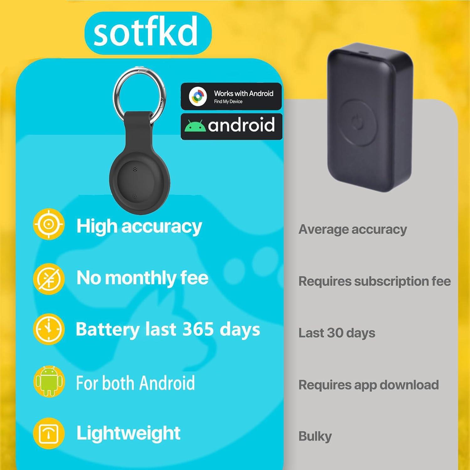 Paquete de 2 Rastreadores GPS Sotfkd para Vehículos - Impermeables