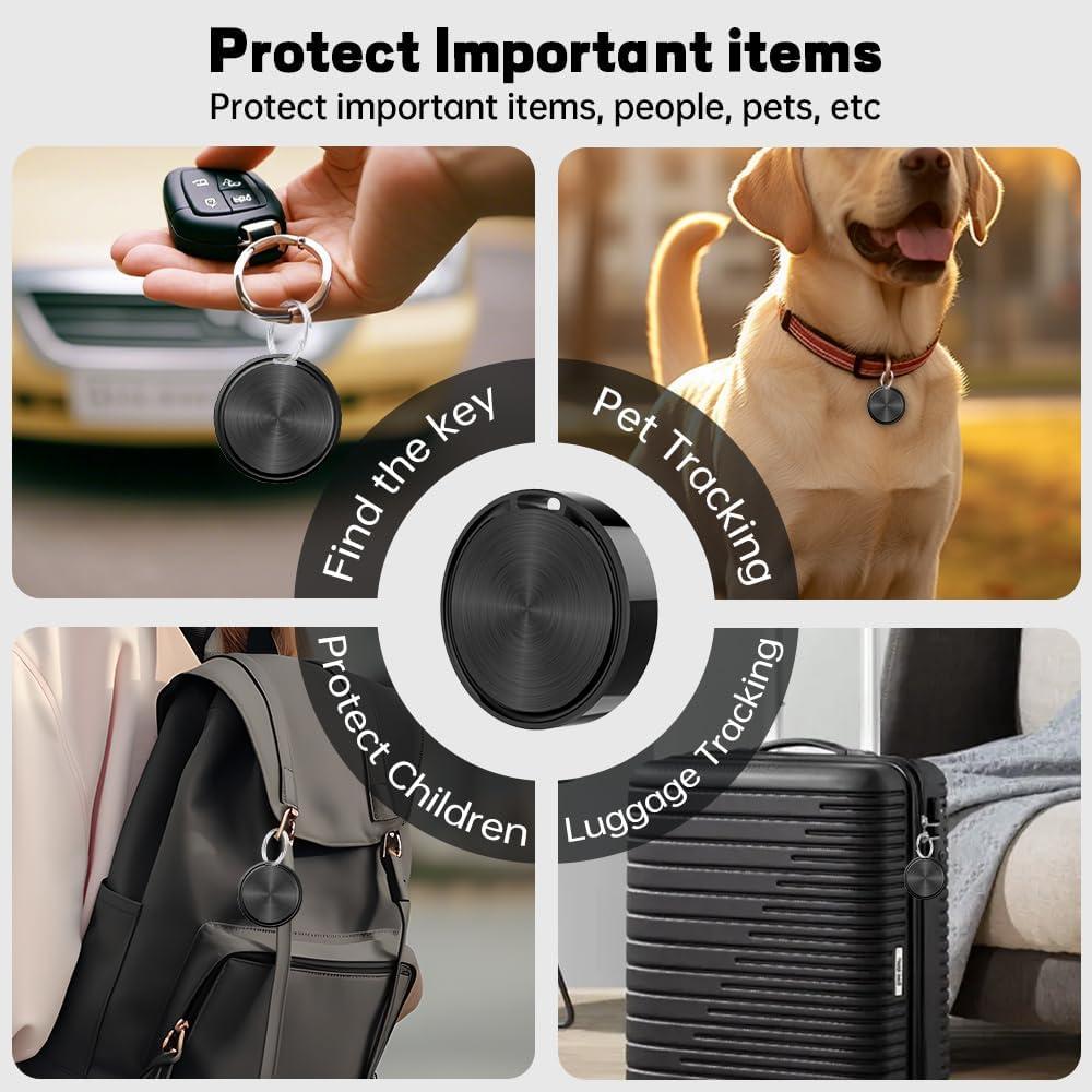 Etiqueta de Rastreo Inteligente Mailv F8 para Android - Negro