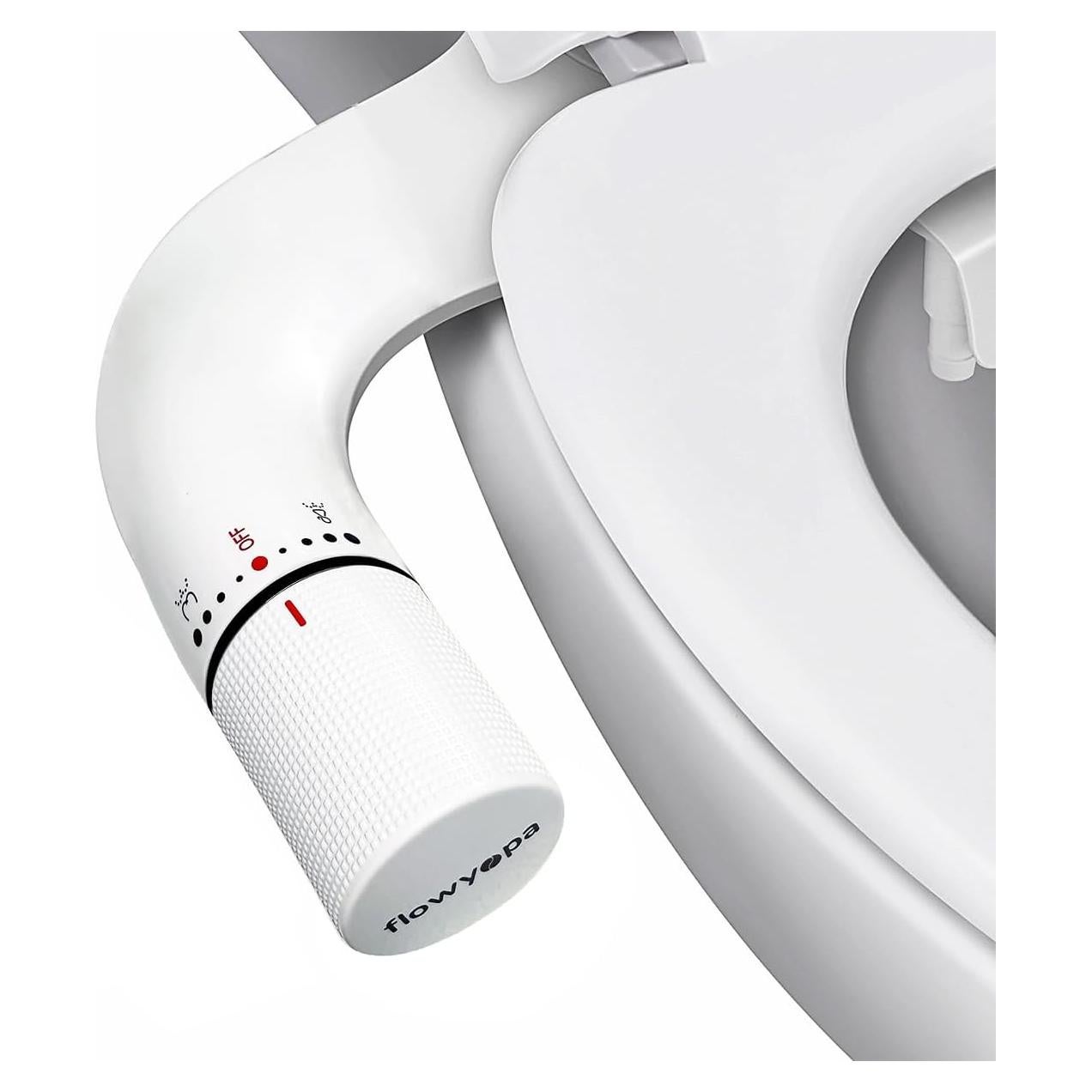 Bidet Ultra Delgado Flowyspa con Doble Boquilla y Ajuste de Agua