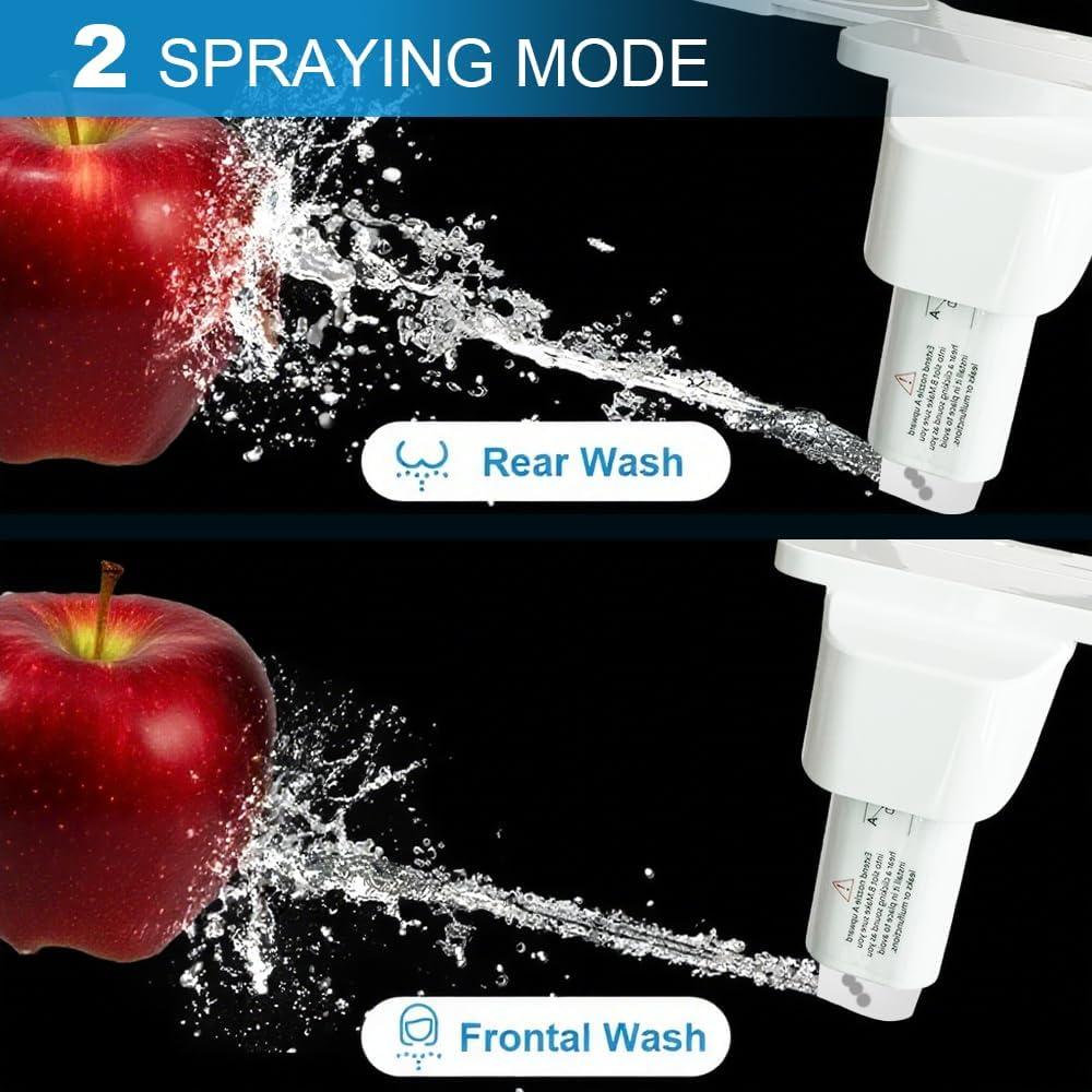 Bidet Ultra Delgado Flowyspa con Doble Boquilla y Ajuste de Agua