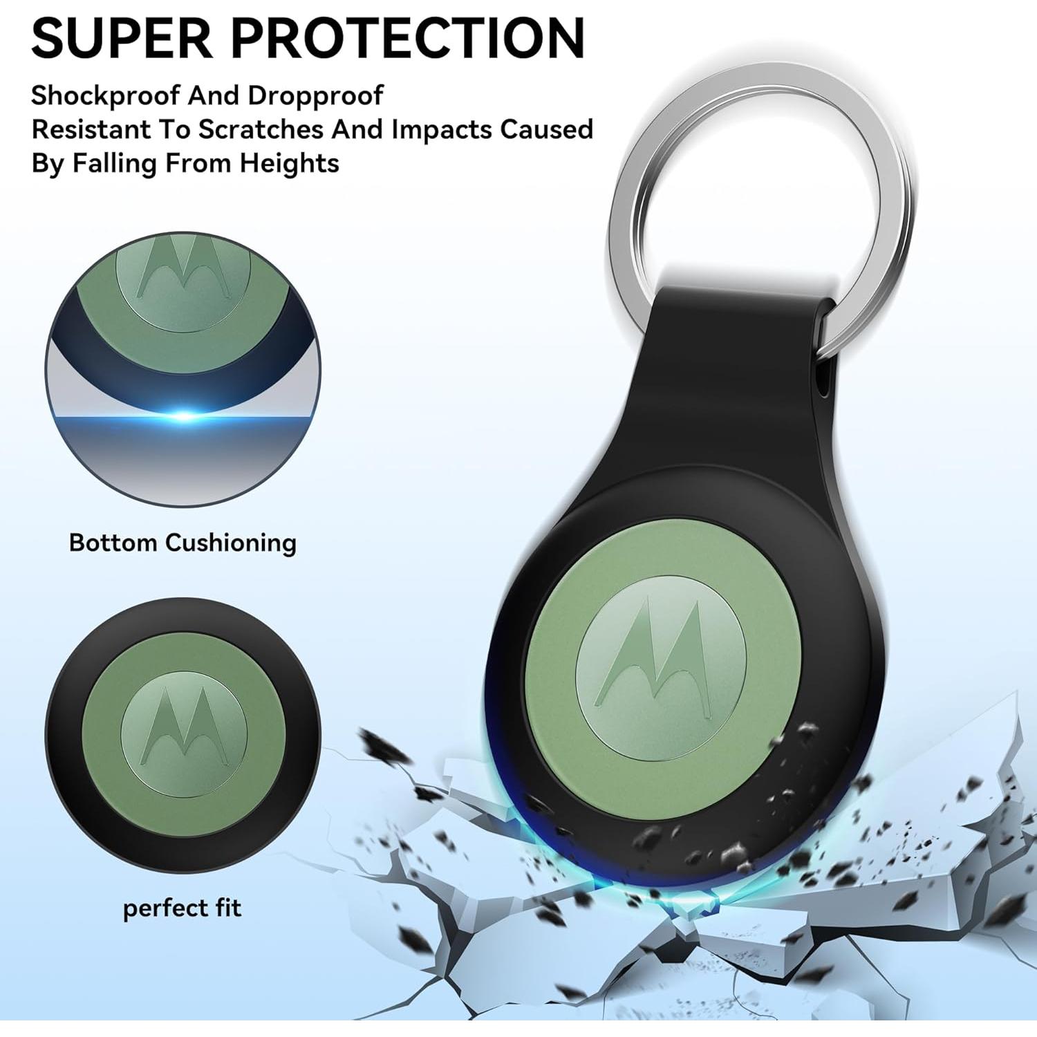 Funda de Silicona Impermeable SkyArmor para Moto Tag - 6 Colores