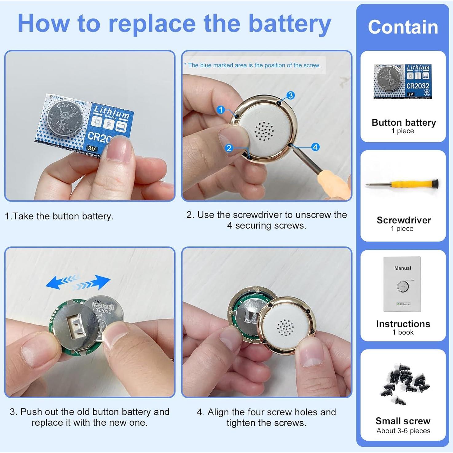 Localizador Bluetooth Air Tag SMART CC para Llaves y Mascotas