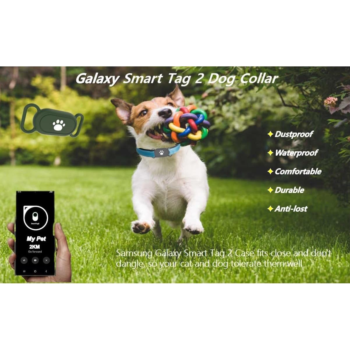 Paquete de 5 Fundas de Silicona para Collar de Perro KEPHCRL