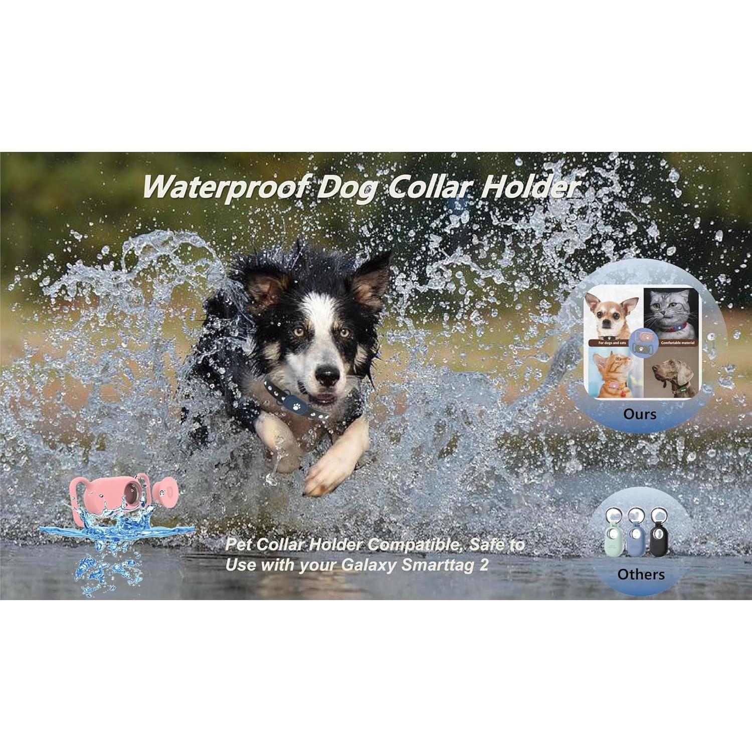 Paquete de 5 Fundas de Silicona para Collar de Perro KEPHCRL