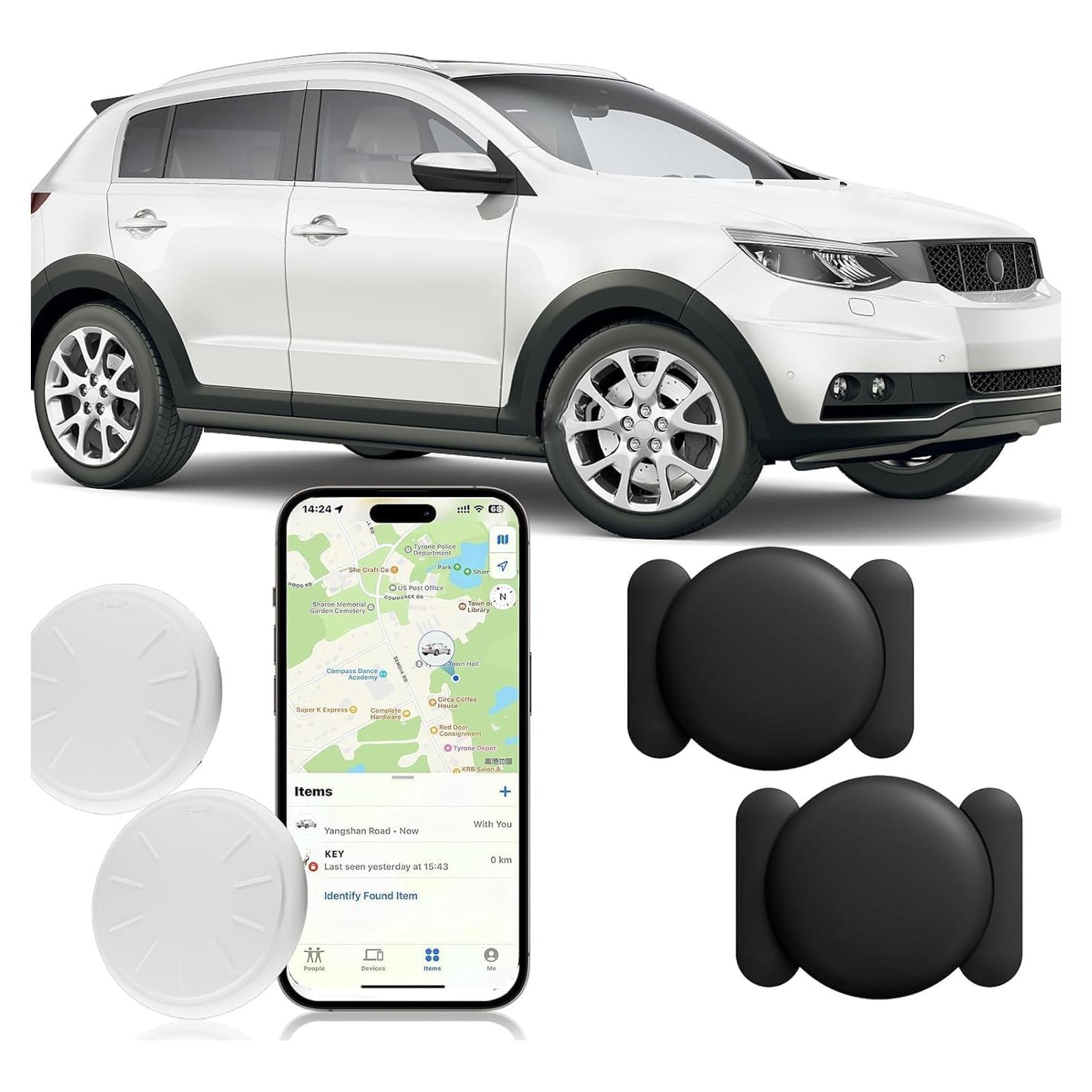 Rastreador GPS HONGTOP 2PCS Mini Vehículos Sin Suscripción