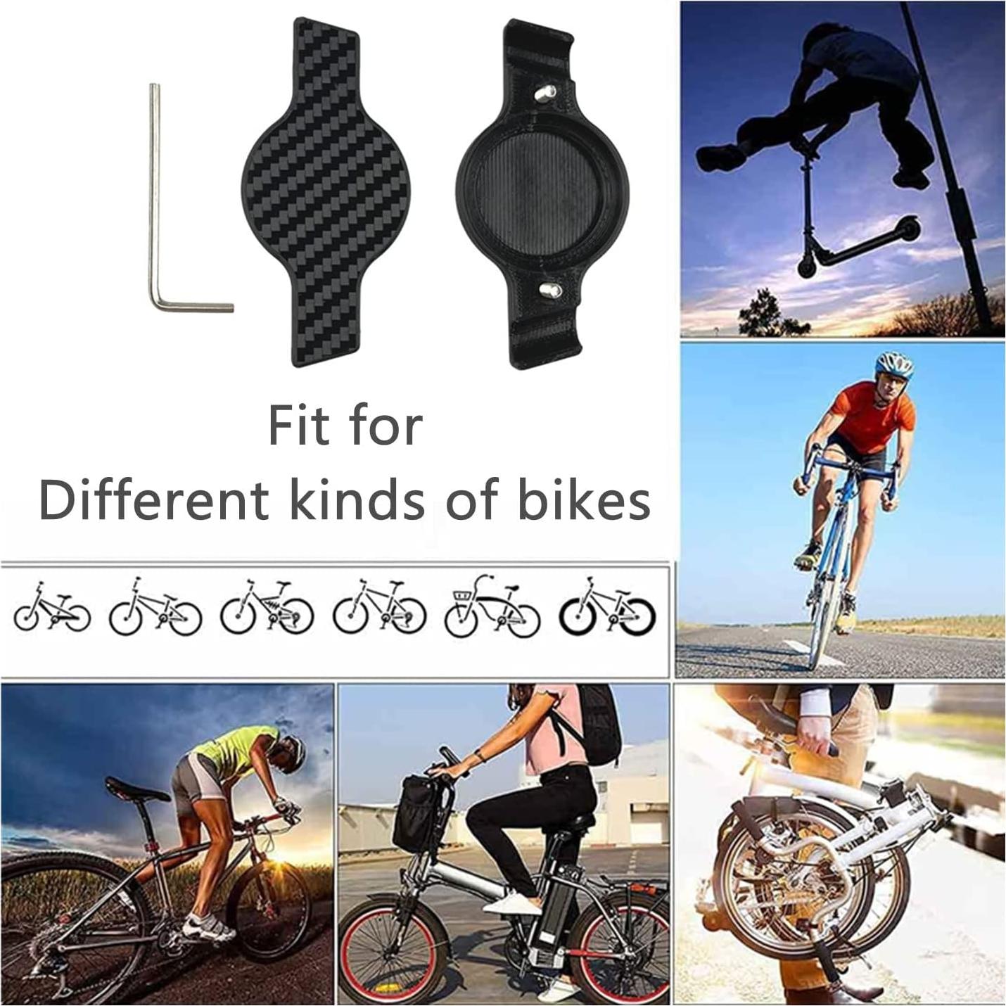 Soporte de bicicleta SAKU para AirTag oculto, antirrobo